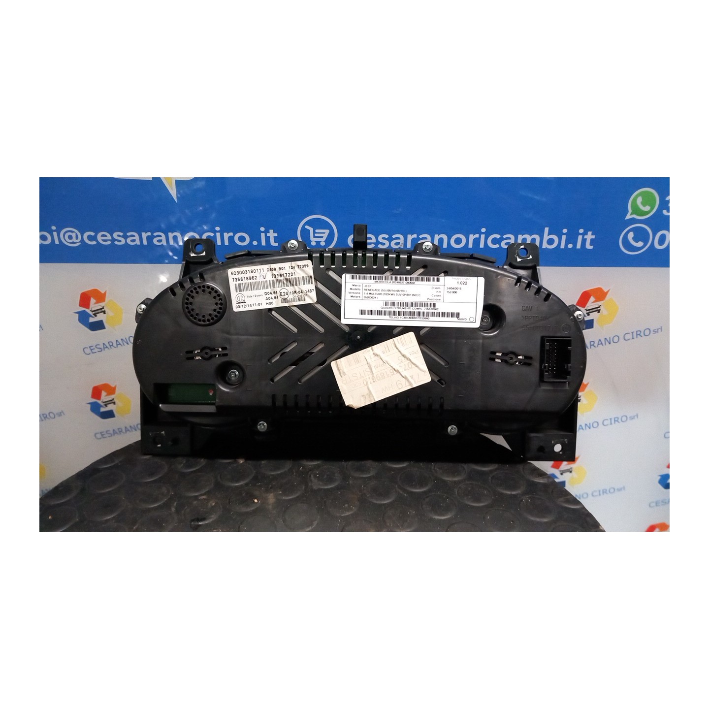 QUADRO STRUMENTI COMPL. 048 JEEP RENEGADE (5I) (08/14-08/19) 55263624 735618962