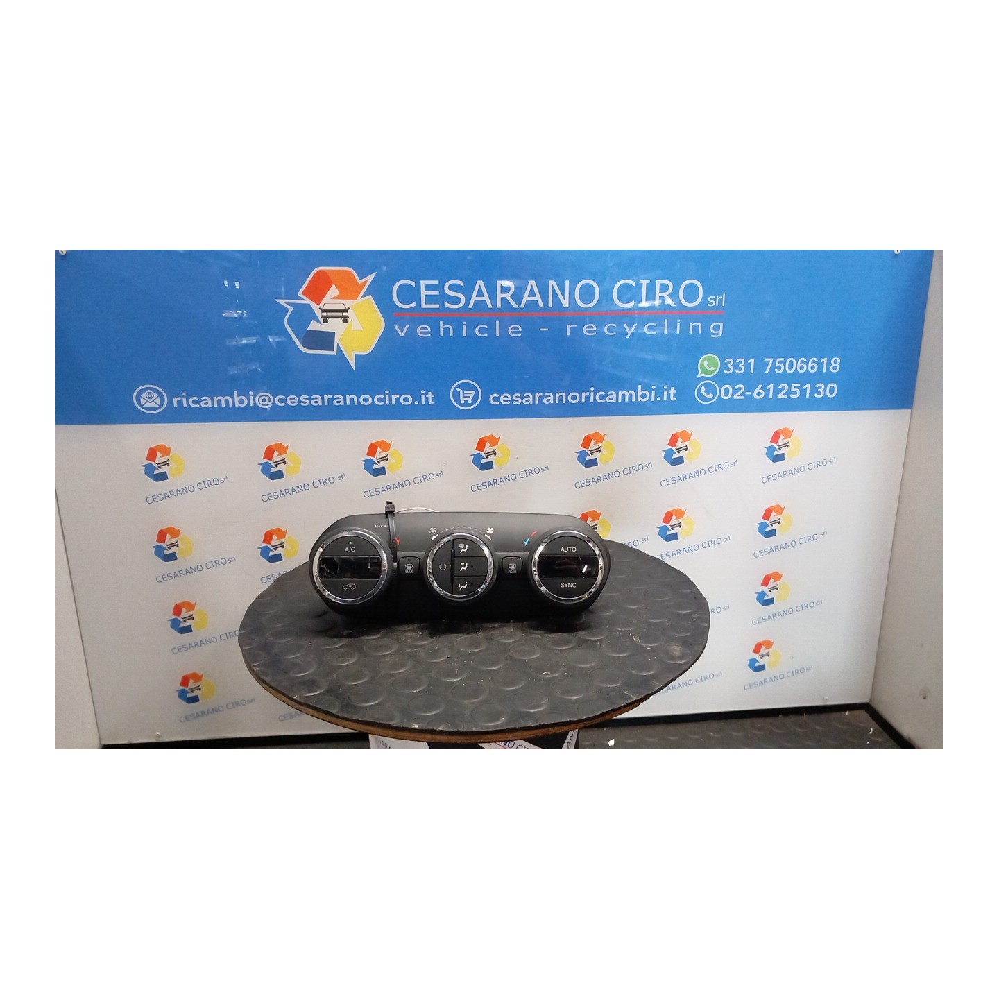 BLOCCO COMANDO CLIMATIZZAZIONE 050 JEEP RENEGADE (5I) (08/14-08/19) 55263624 735657791