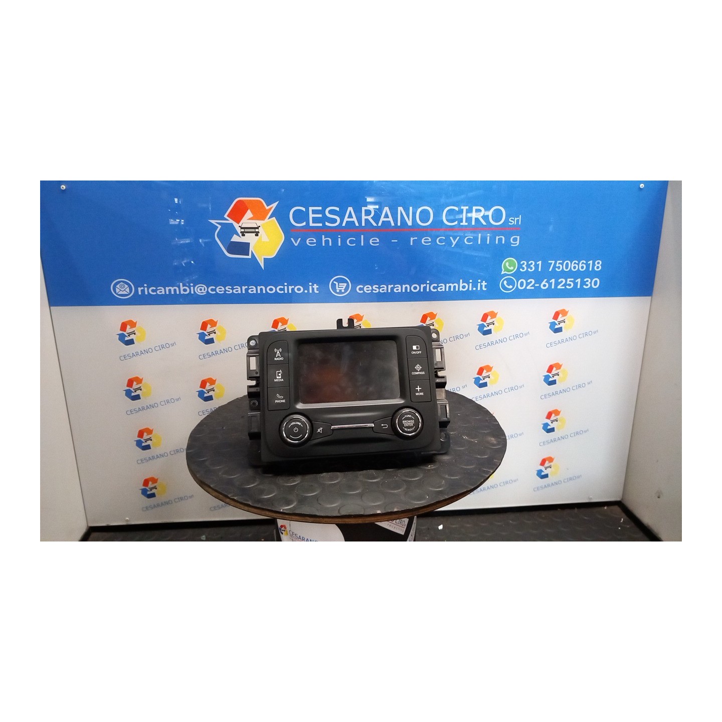 AUTORADIO 051 JEEP RENEGADE (5I) (08/14-08/19) 55263624 735598158