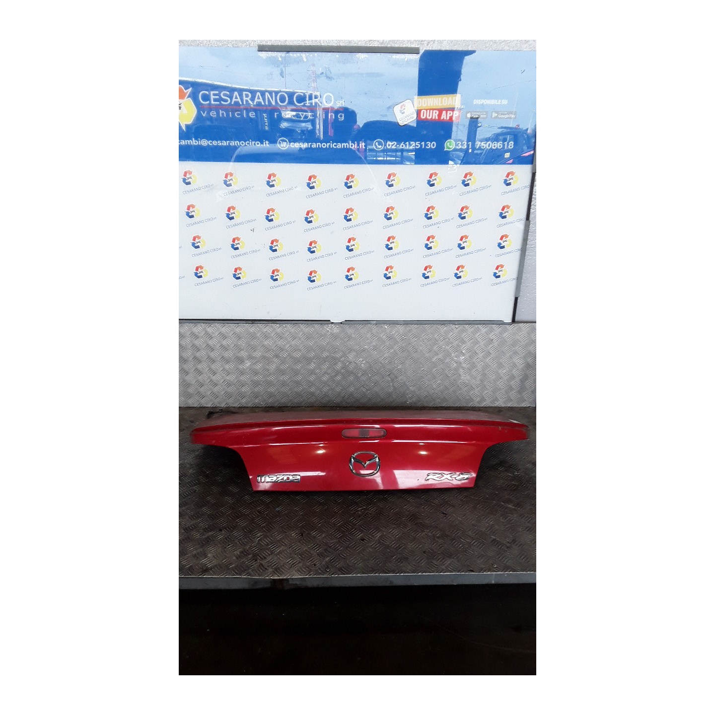 COFANO POST. 055 MAZDA RX-8 (04/03-01/09) 13B FEY25261X