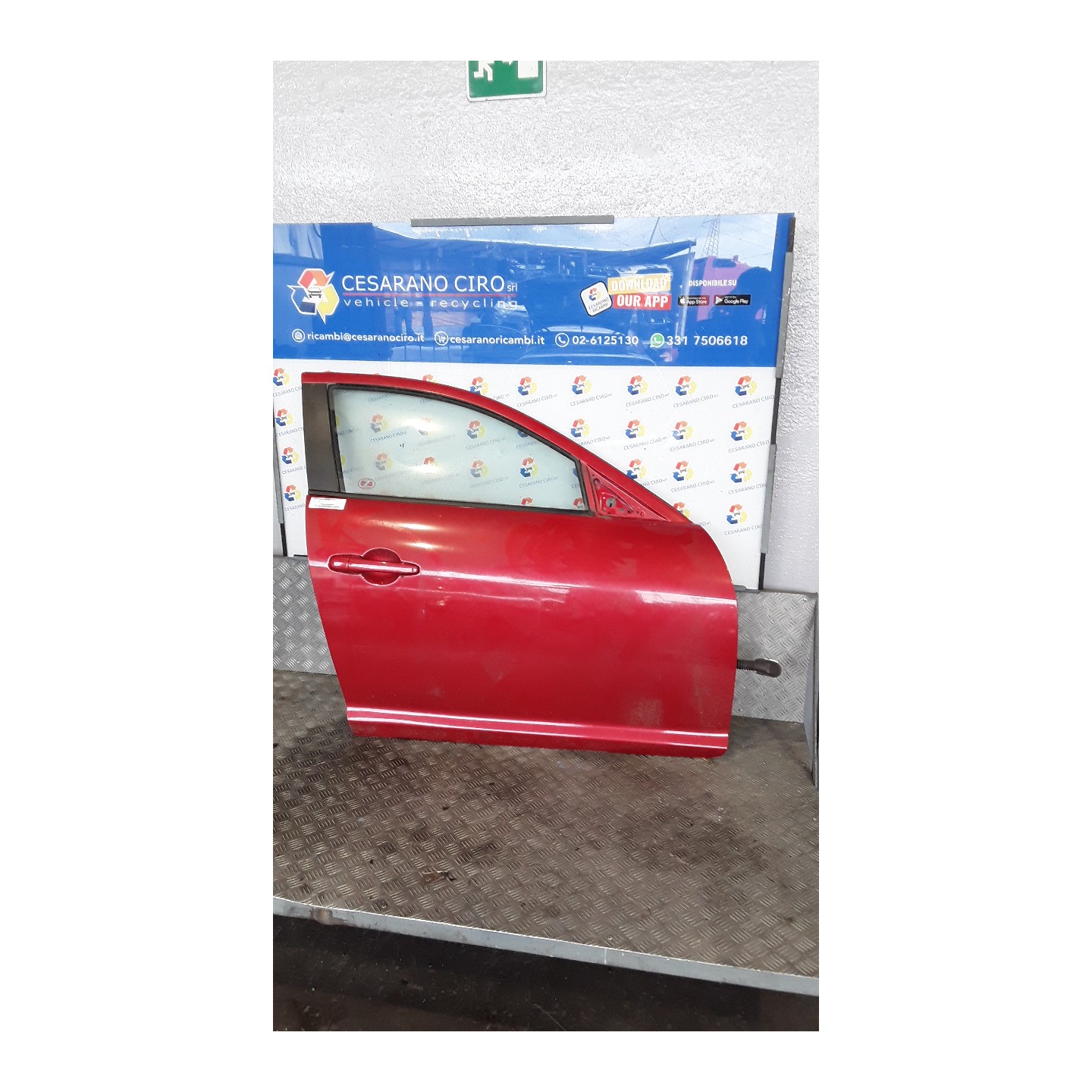 PORTA ANT. DX. 065 MAZDA RX-8 (04/03-01/09) 13B FEY15802X
