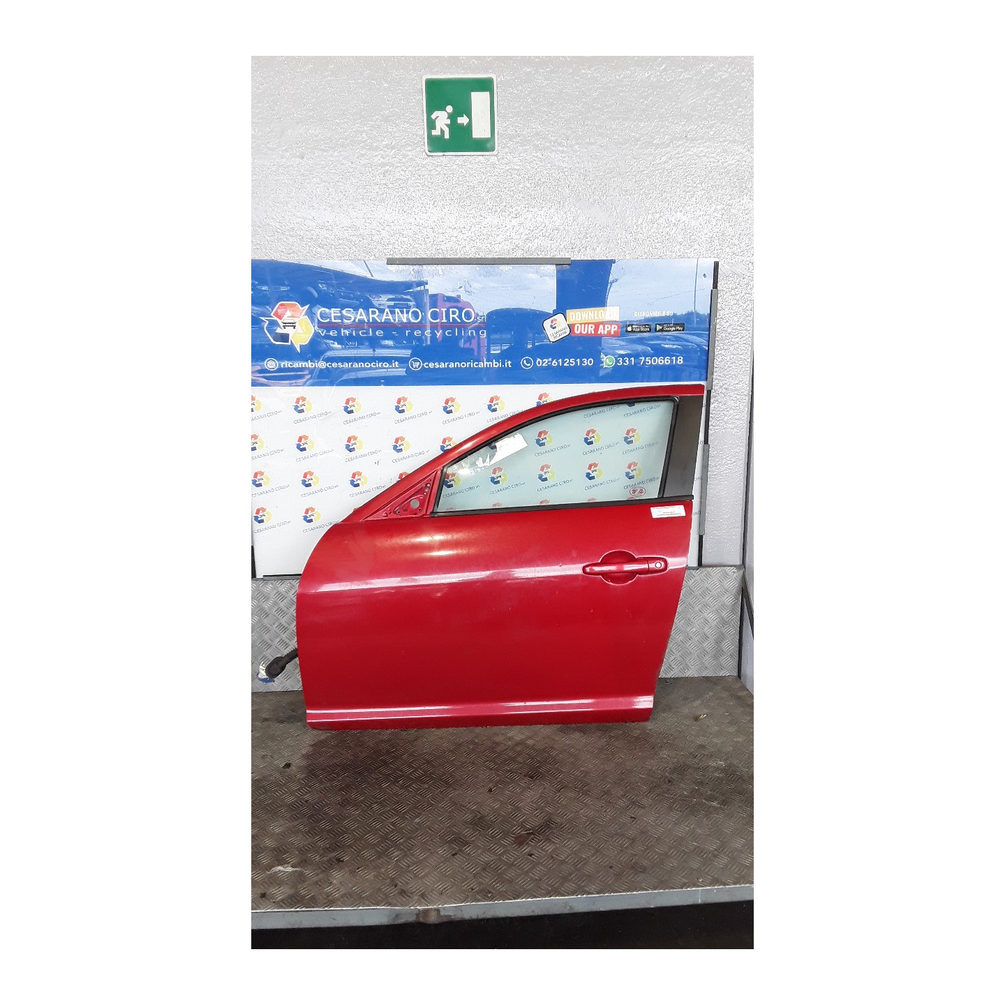 PORTA ANT. SX. 066 MAZDA RX-8 (04/03-01/09) 13B FEY15902X