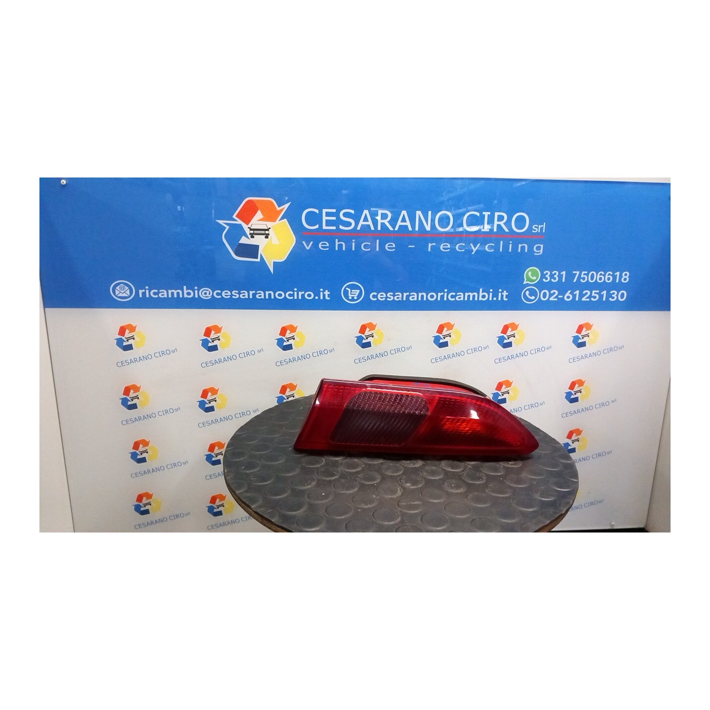 FANALE POST. PARTE INT. DX. 101 ALFA ROMEO 156 1A SERIE (03/02-05/03) 192A5000 60620138