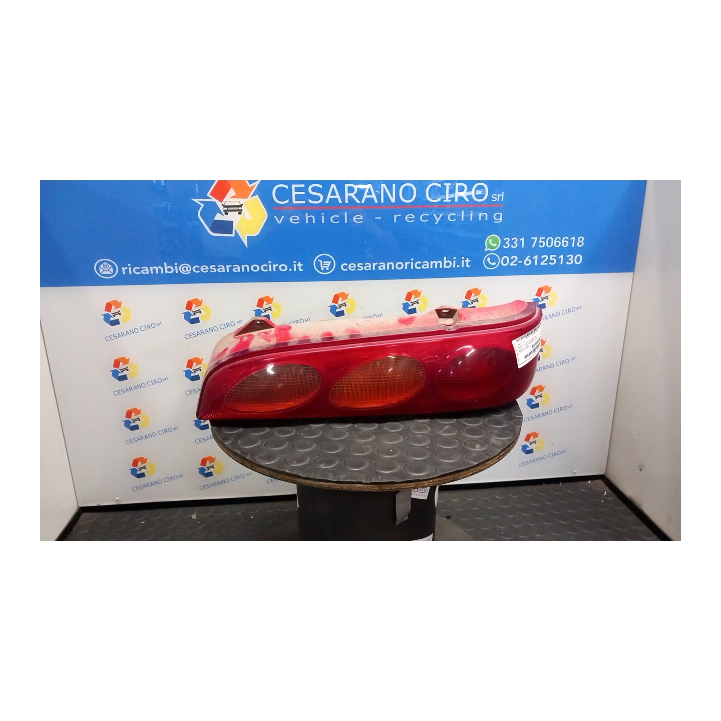 FANALE POST. DX. 111 FIAT SEICENTO (1E) (02/98-07/05) 187A1000 46511337