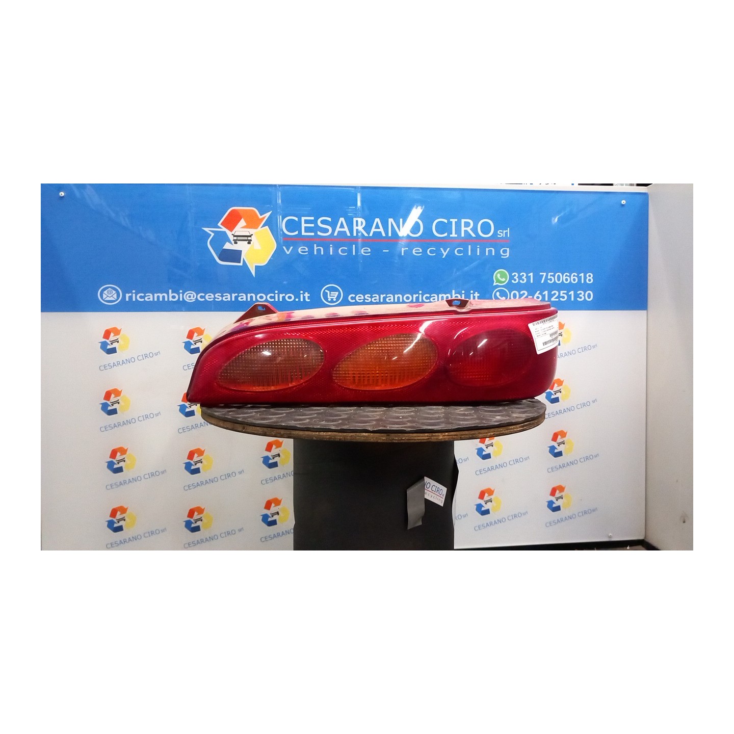 FANALE POST. DX. 111 FIAT SEICENTO (1E) (02/98-07/05) 187A1000 46511337