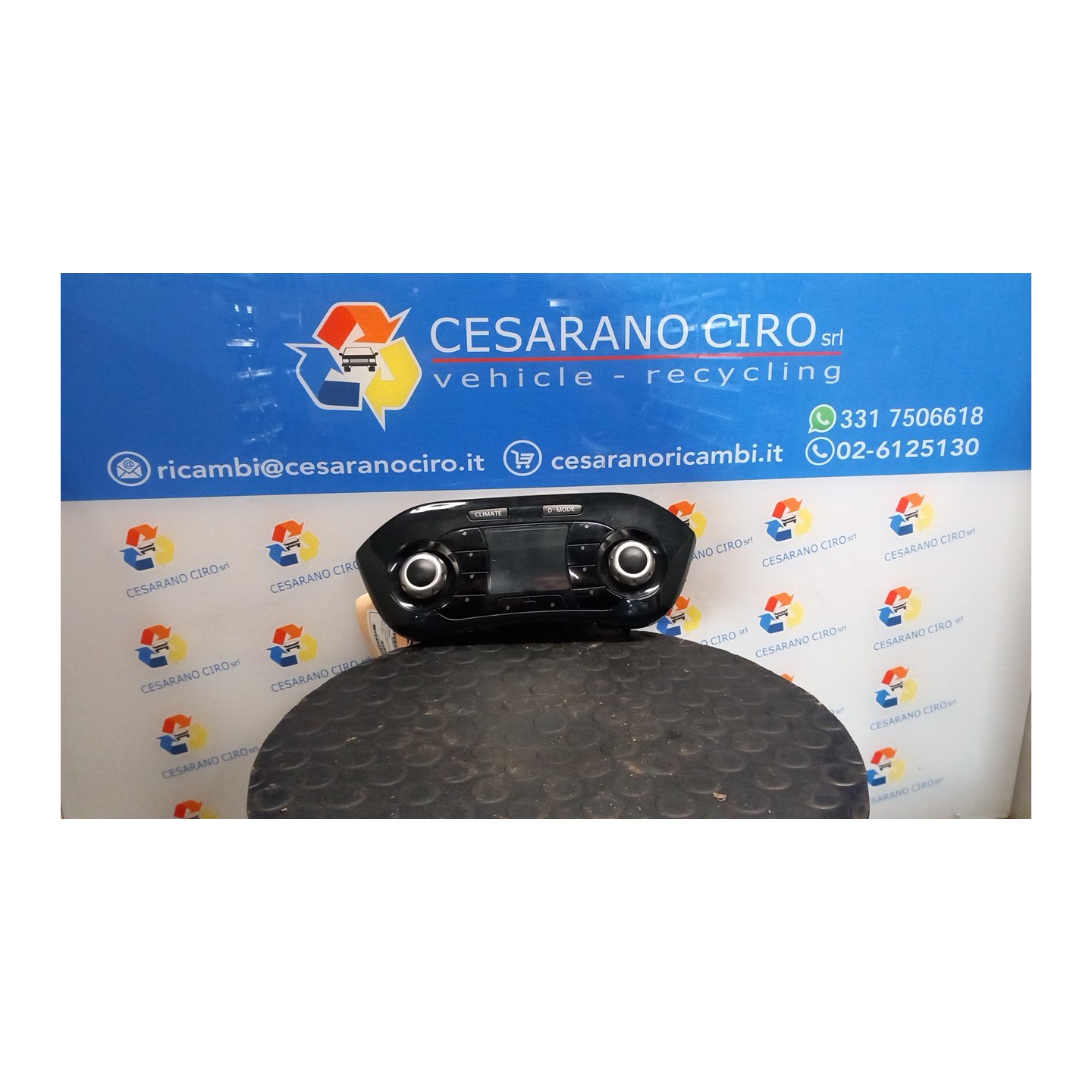 BLOCCO COMANDO CLIMATIZZAZIONE 143 NISSAN JUKE (F15E) (10/10-12/18) K9K 275101KA0A