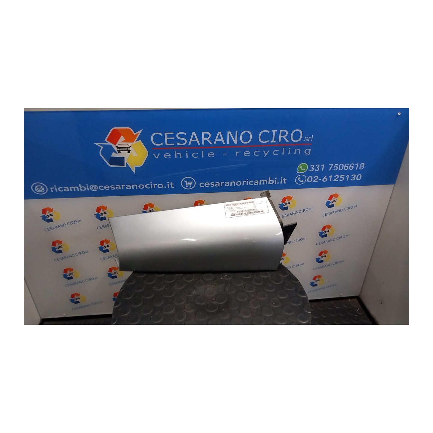 MODANATURA RIVESTIMENTO ANGOLARE POST. DX. 161 MINI MINI CLUBMAN (R55) (09/07-08/1 N12B16A 51137240228