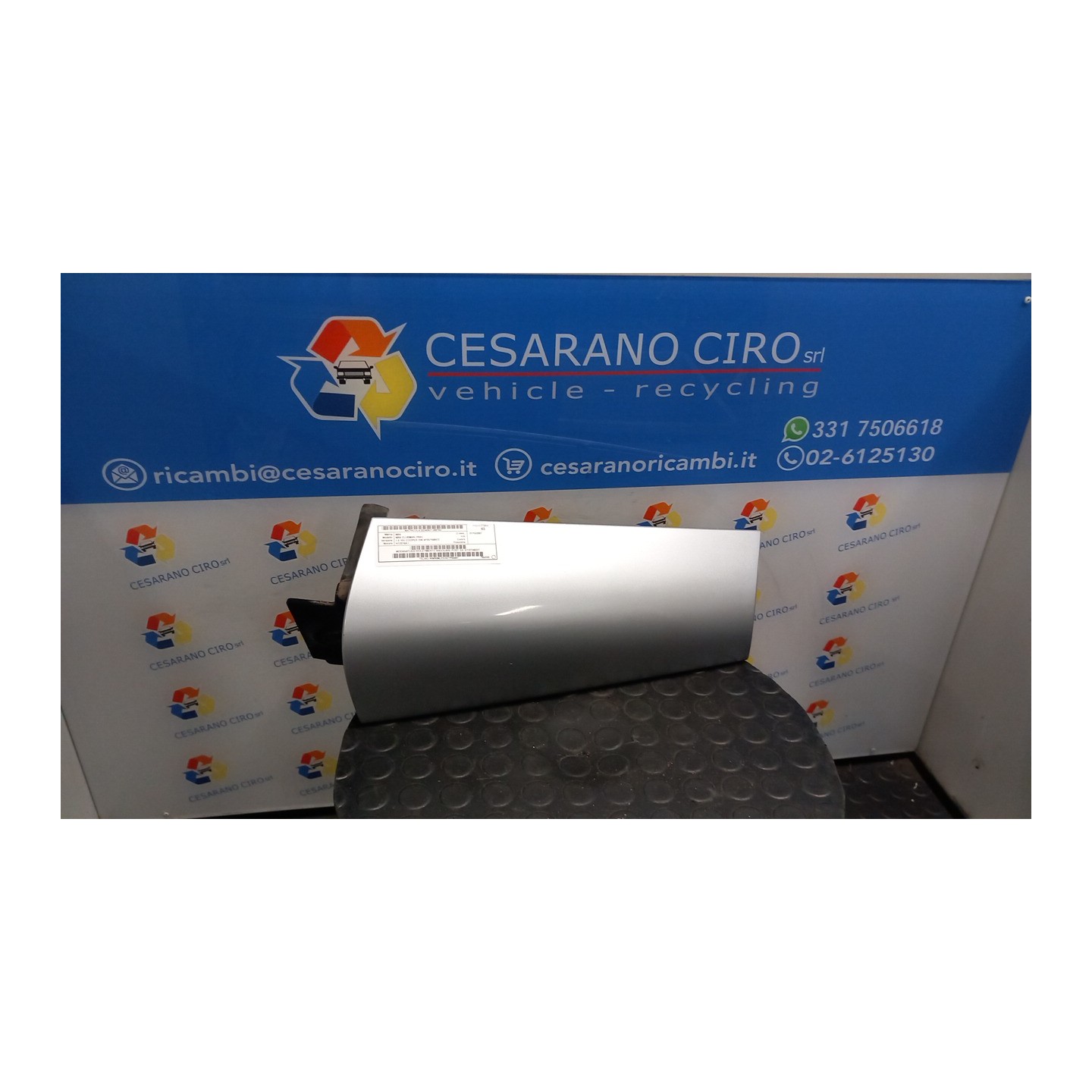 MODANATURA RIVESTIMENTO ANGOLARE POST. SX. 162 MINI MINI CLUBMAN (R55) (09/07-08/1 N12B16A 51137240227