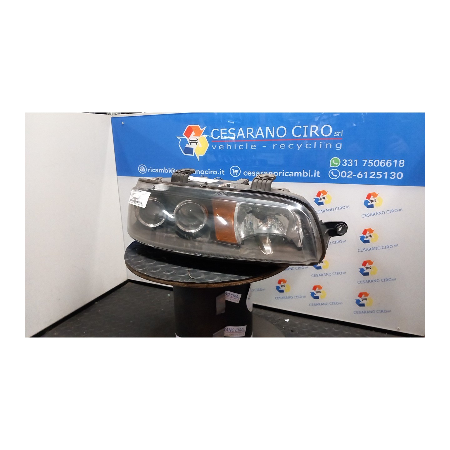 PROIETTORE C/FENDINEBBIA DX. 203 FIAT PUNTO (1N/1P) (07/99-12/05) 188A4000 46522724