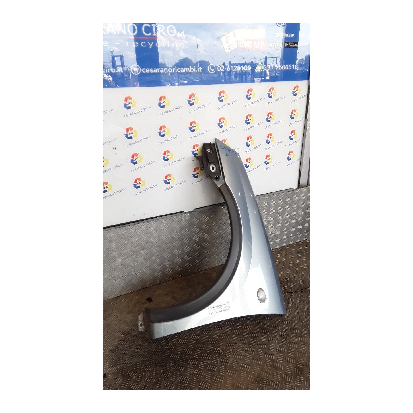 PARAFANGO ANT. SX. 216 OPEL COMBO (X01) (11/01-01/12) Z16YNG 9196448