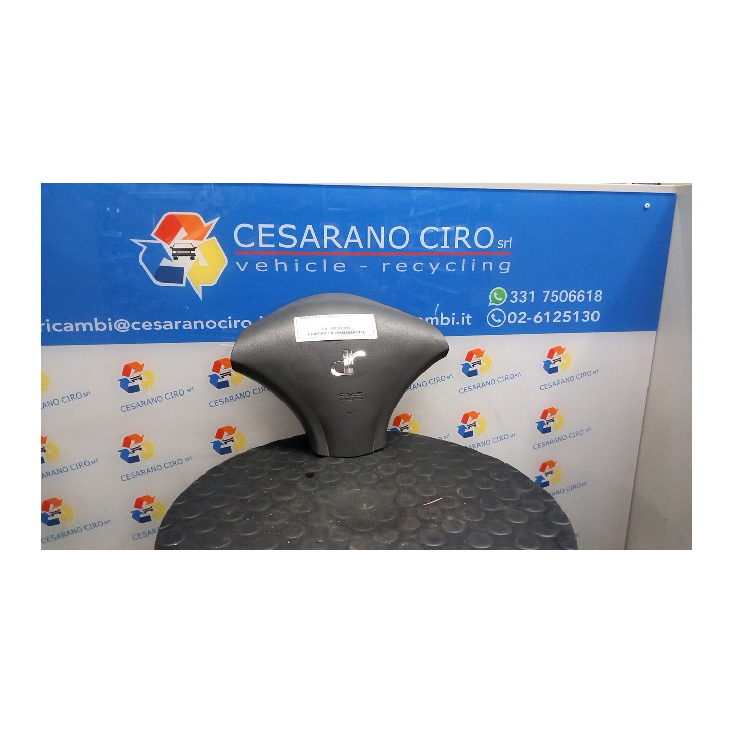 DISPOSITIVO AIRBAG LATO GUIDA 003 DR DR1 (01/10-) SQR473F 734050004