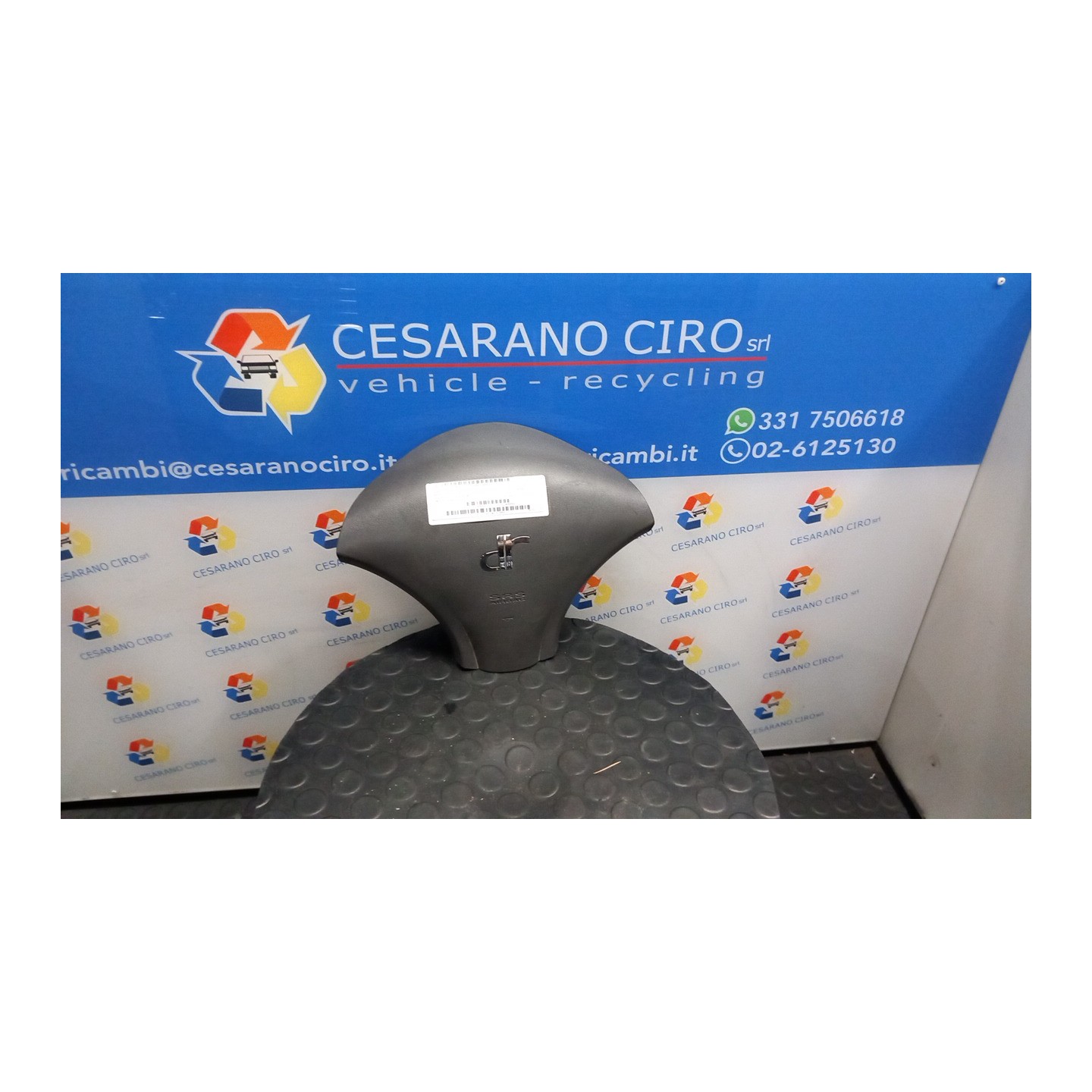 DISPOSITIVO AIRBAG LATO GUIDA 003 DR DR1 (01/10-) SQR473F 734050004