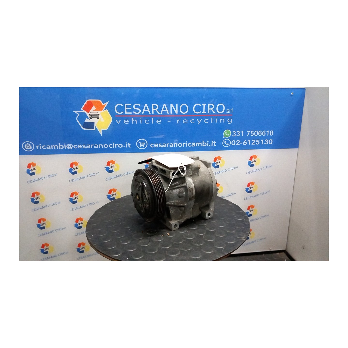 COMPRESSORE A/C 091 FIAT PUNTO (1N/1P) (07/99-12/05) 188A5000 51747318