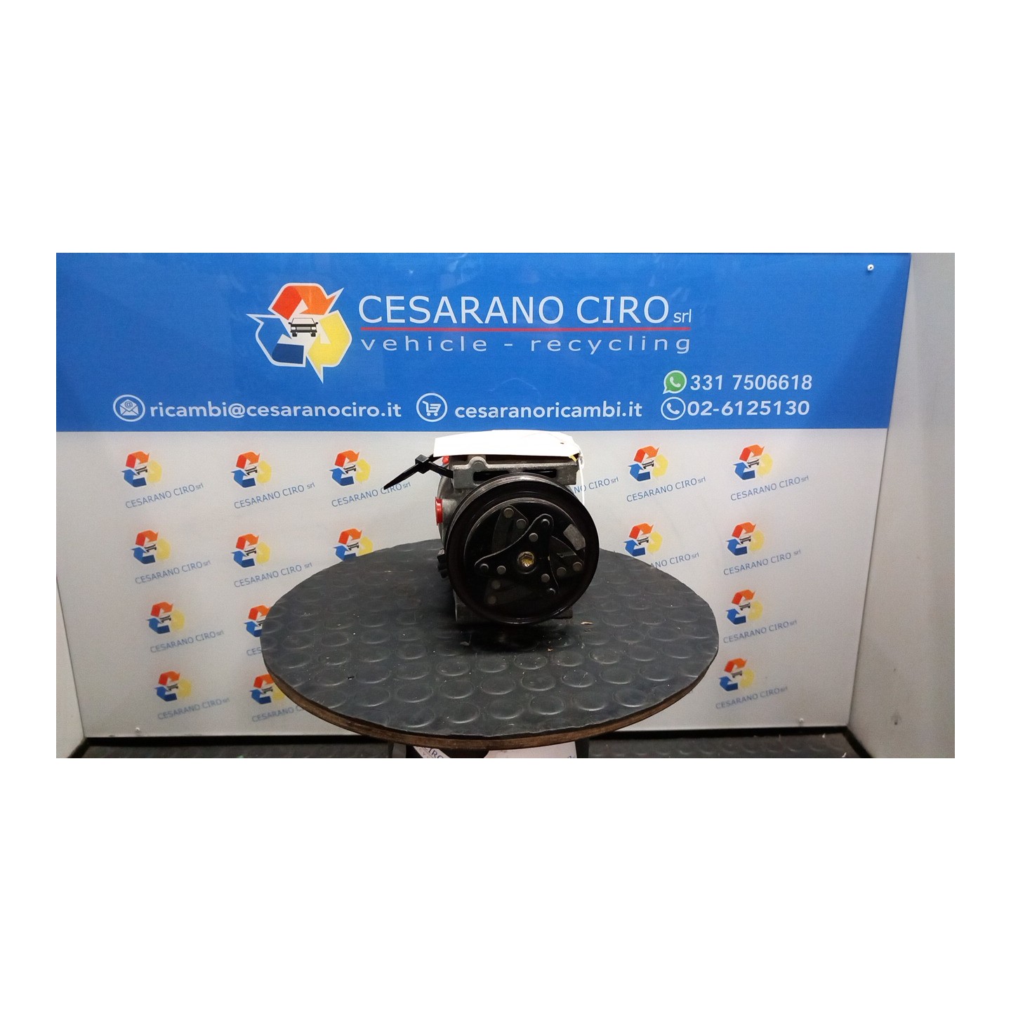 COMPRESSORE A/C 091 FIAT PUNTO (1N/1P) (07/99-12/05) 188A5000 51747318