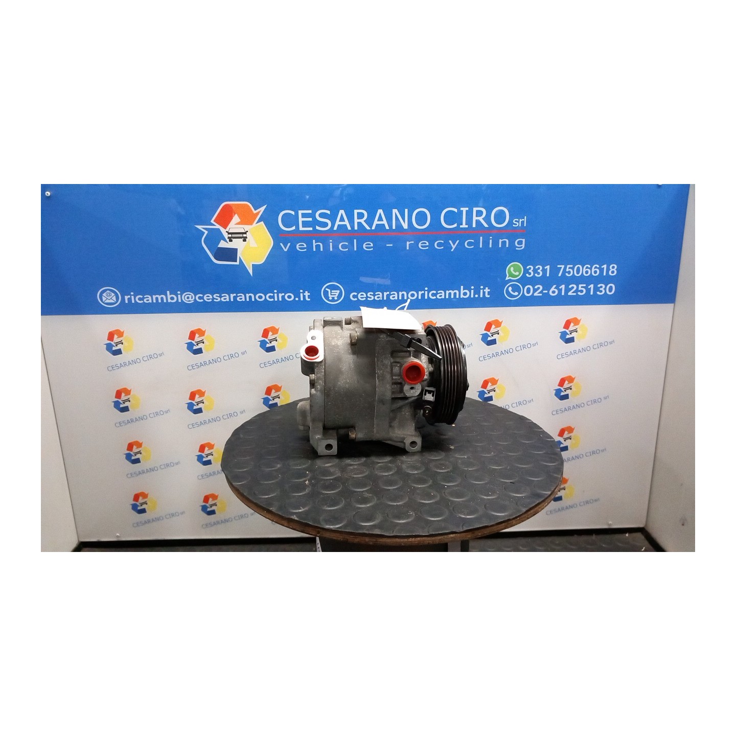 COMPRESSORE A/C 091 FIAT PUNTO (1N/1P) (07/99-12/05) 188A5000 51747318