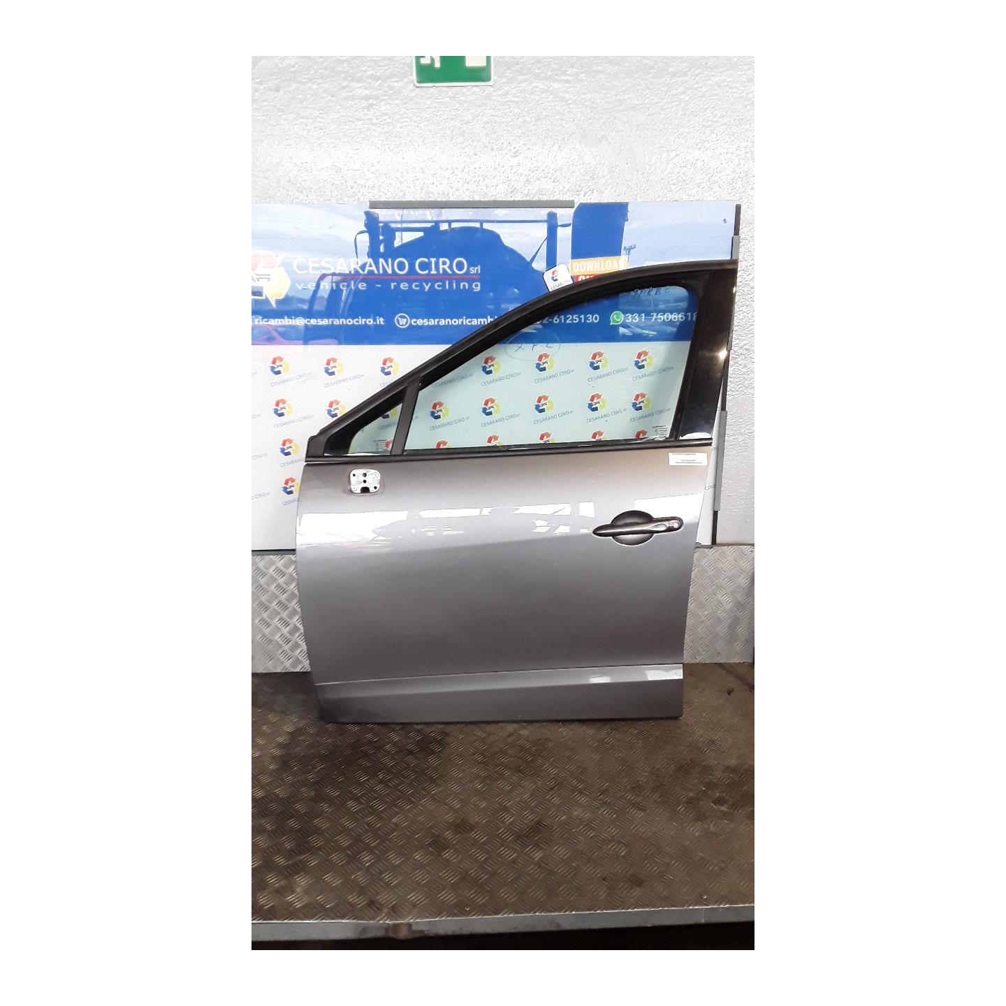 PORTA ANT. SX. 004 RENAULT SCENIC 3A SERIE (03/13-12/16) K9K J8 801014845R