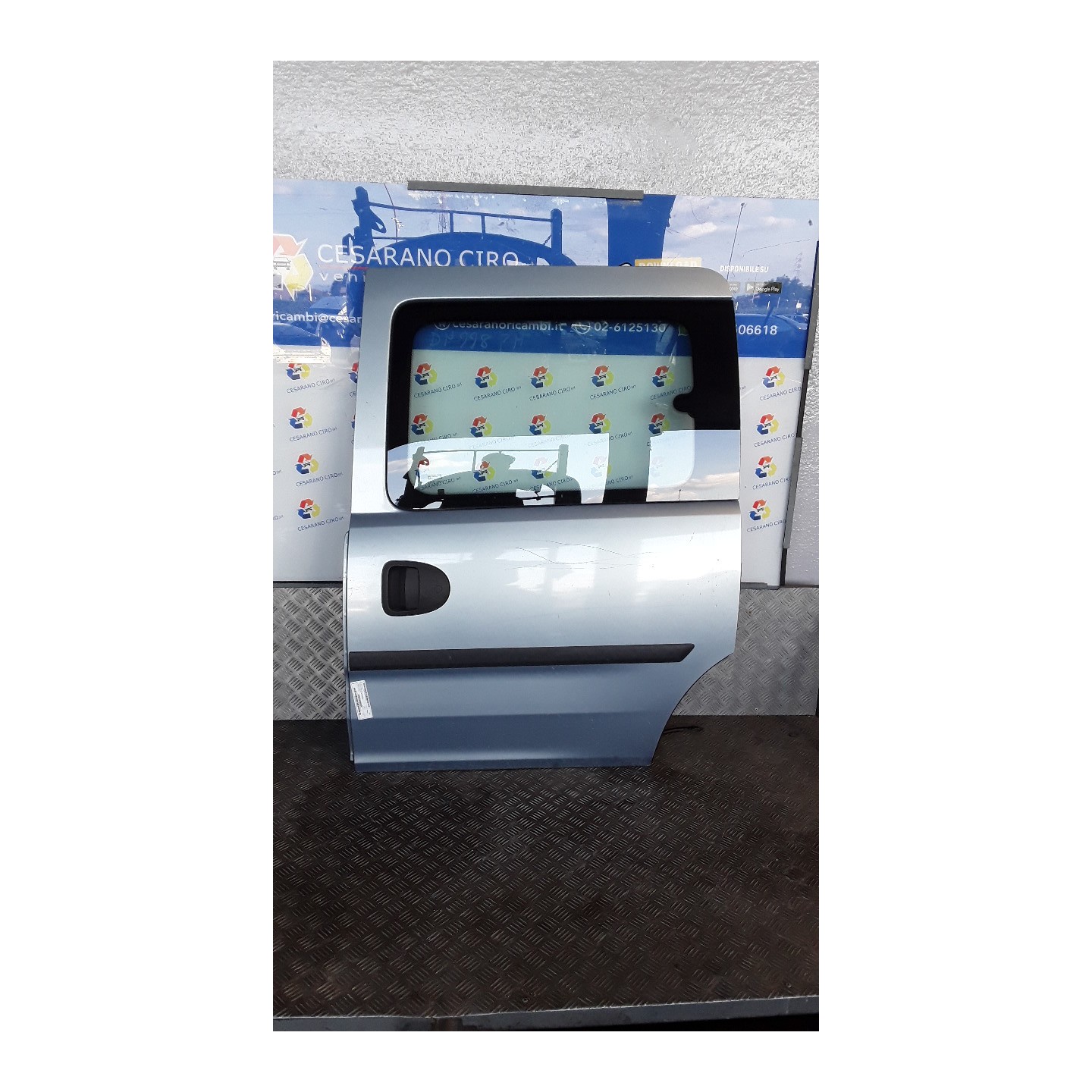 PORTA POST. C/APERTURA FINESTRINO SX. 016 OPEL COMBO (X01) (11/01-01/12) Z16YNG 93174626