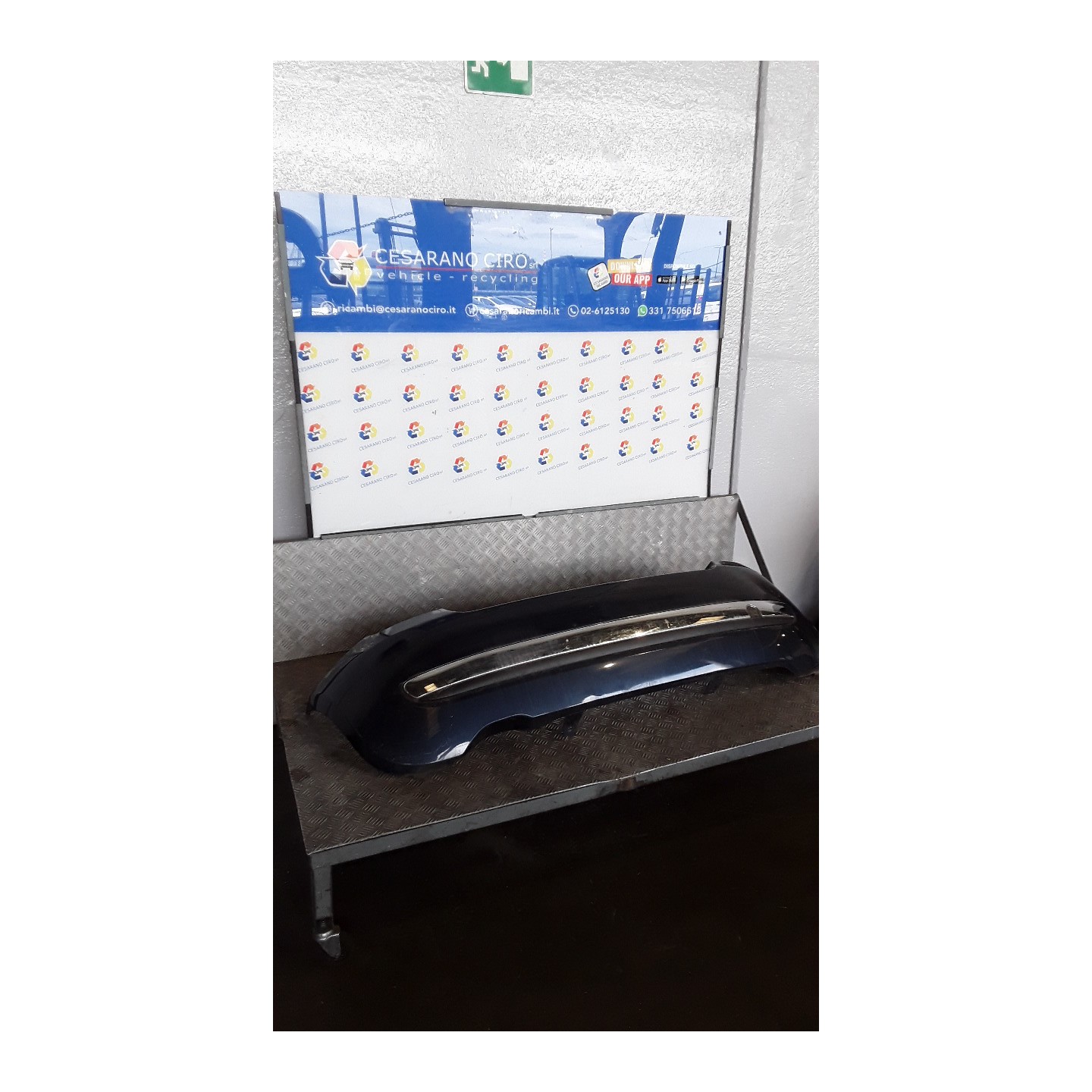 PARAURTI POST. 051 FIAT 500 (3P) (07/07-01/15) 169A4000 71777639