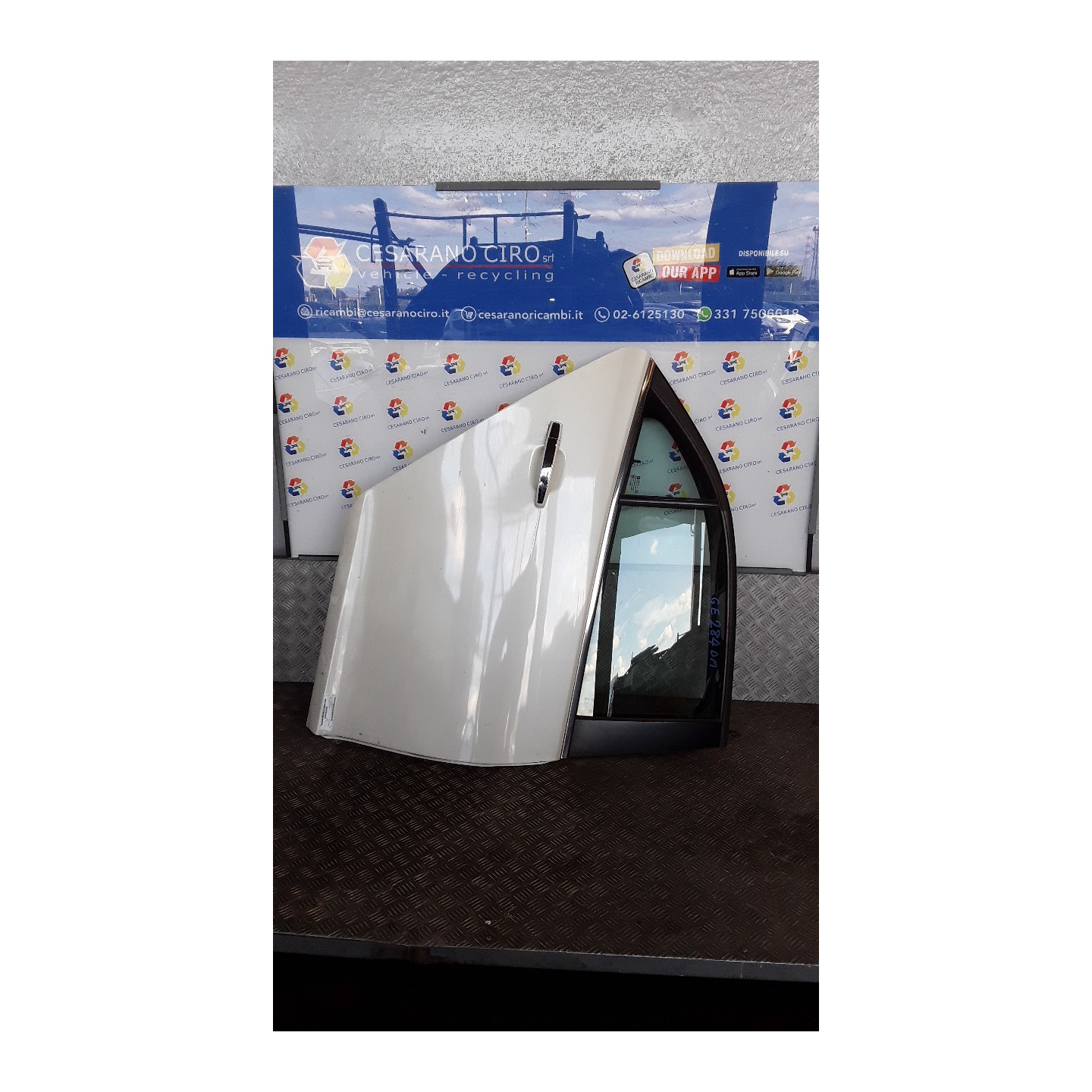 PORTA POST. DX. 105 CHEVROLET (DAEWOO) MALIBU (09/12-) A20DTH 22919781