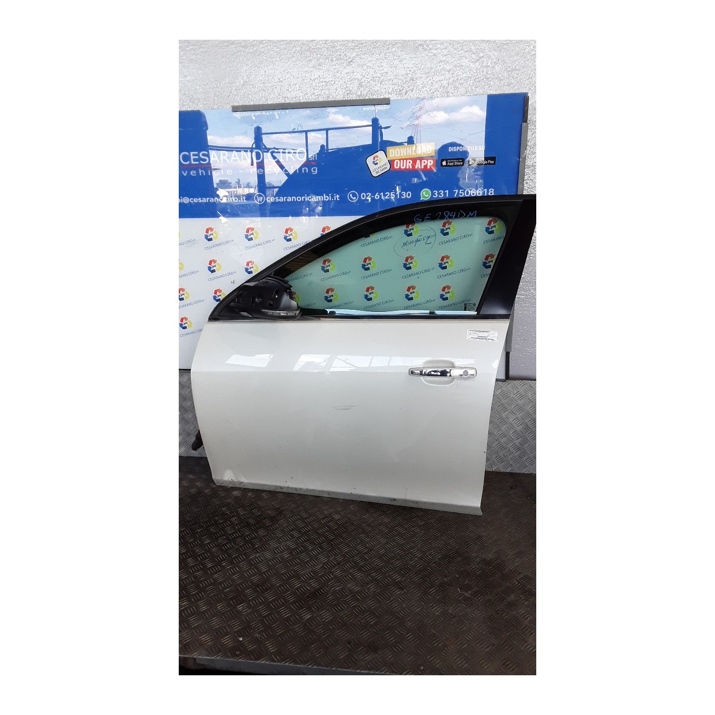 PORTA ANT. SX. 108 CHEVROLET (DAEWOO) MALIBU (09/12-) A20DTH 22953626