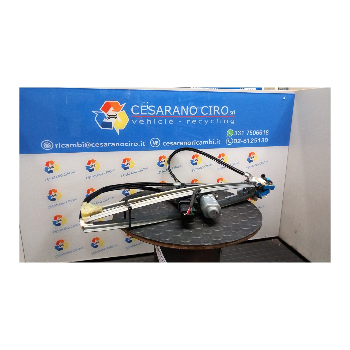 ALZACRISTALLO ELETTR. PORTA ANT. SX 066 RENAULT LAGUNA 3A SERIE (03/05-09/07) G9TE7 NB0068019059021SX