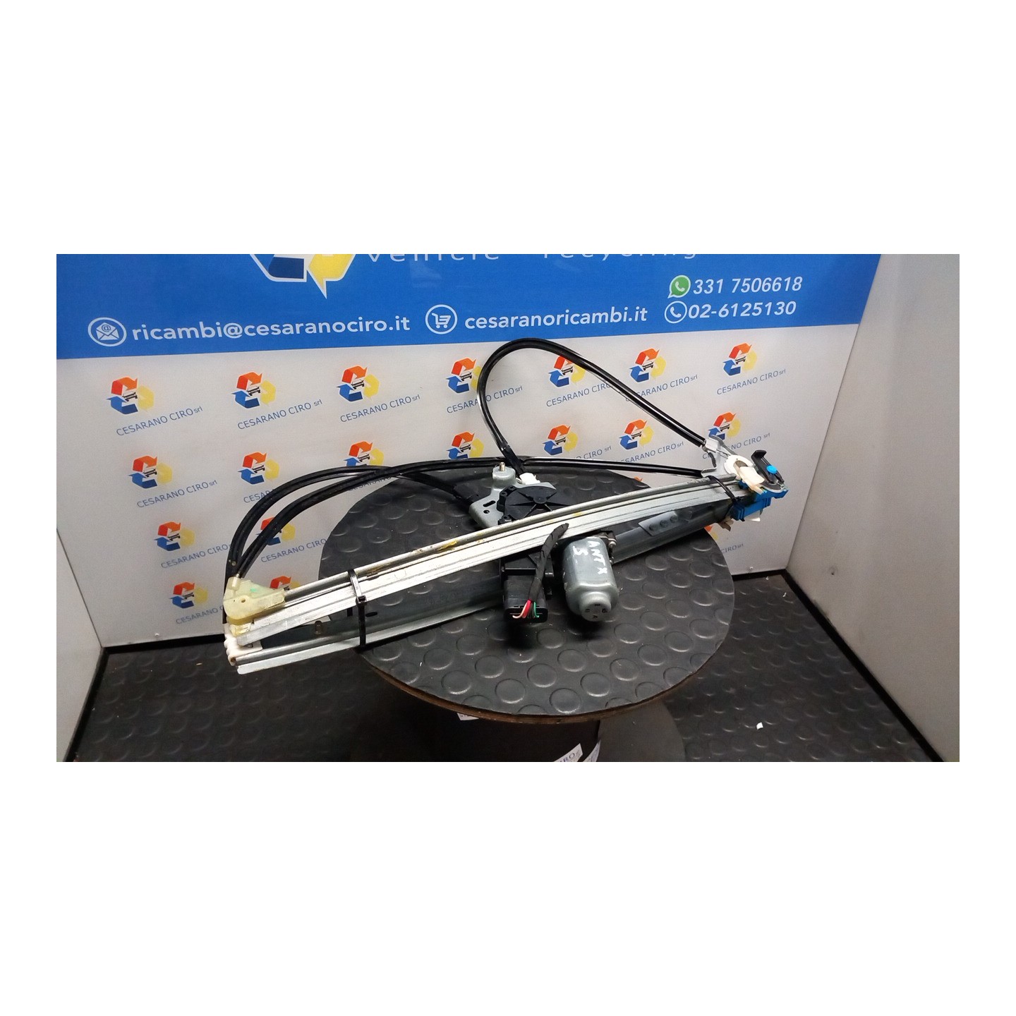 ALZACRISTALLO ELETTR. PORTA ANT. SX 066 RENAULT LAGUNA 3A SERIE (03/05-09/07) G9TE7 NB0068019059021SX