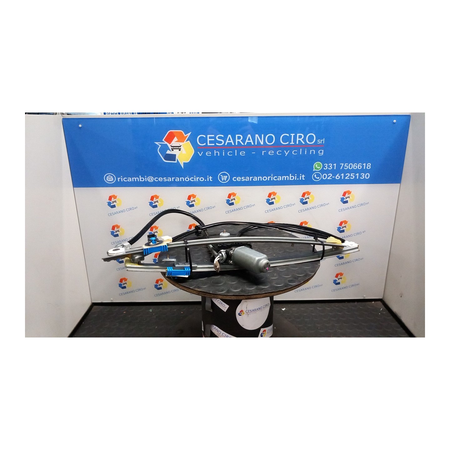 ALZACRISTALLO ELETTR. PORTA ANT. DX 067 RENAULT LAGUNA 3A SERIE (03/05-09/07) G9TE7 NB0068019059021DX