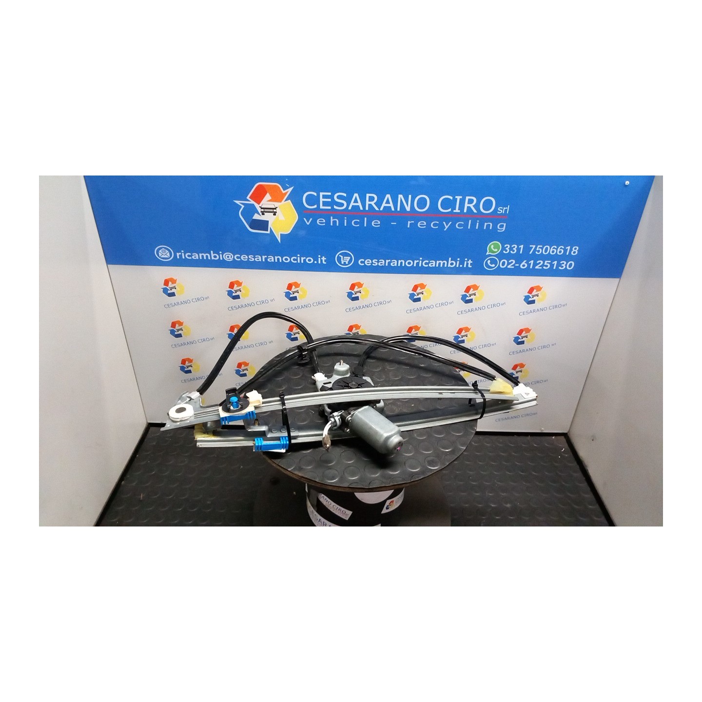 ALZACRISTALLO ELETTR. PORTA ANT. DX 067 RENAULT LAGUNA 3A SERIE (03/05-09/07) G9TE7 NB0068019059021DX