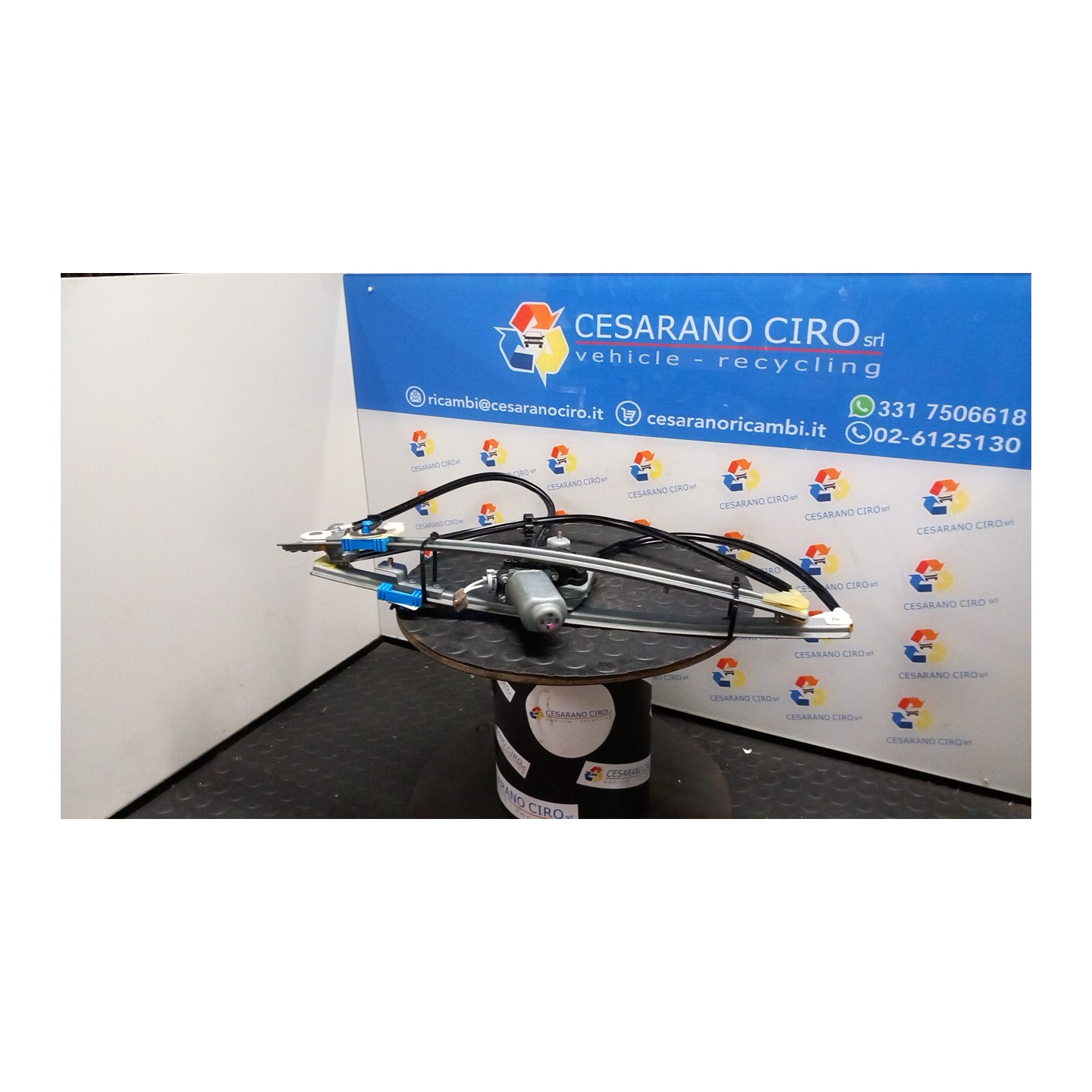 ALZACRISTALLO ELETTR. PORTA ANT. DX 067 RENAULT LAGUNA 3A SERIE (03/05-09/07) G9TE7 NB0068019059021DX