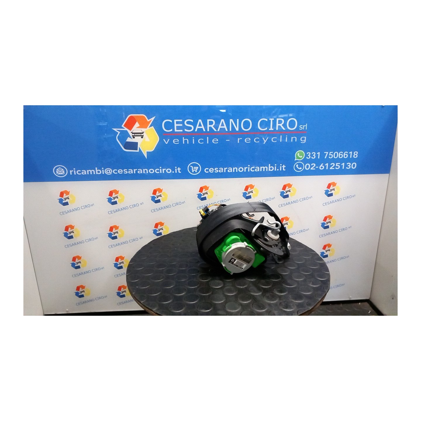 CINTURA DI SICUREZZA ANT. SX. 060 CITROEN C4 (B7) (09/10-04/18) 9HR 98026093XX