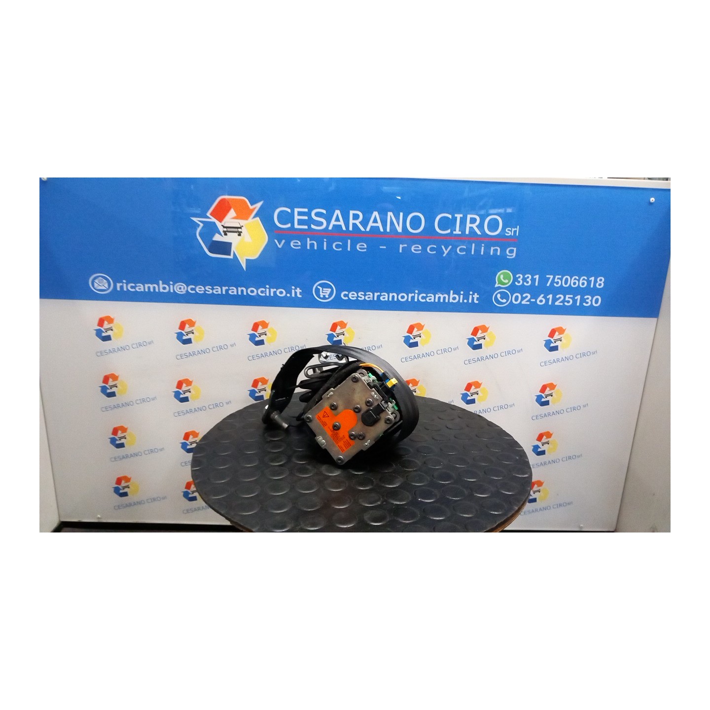 CINTURA DI SICUREZZA ANT. SX. 060 CITROEN C4 (B7) (09/10-04/18) 9HR 98026093XX