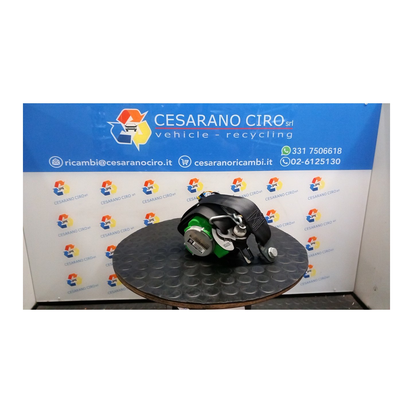 CINTURA DI SICUREZZA ANT. SX. 060 CITROEN C4 (B7) (09/10-04/18) 9HR 98026093XX