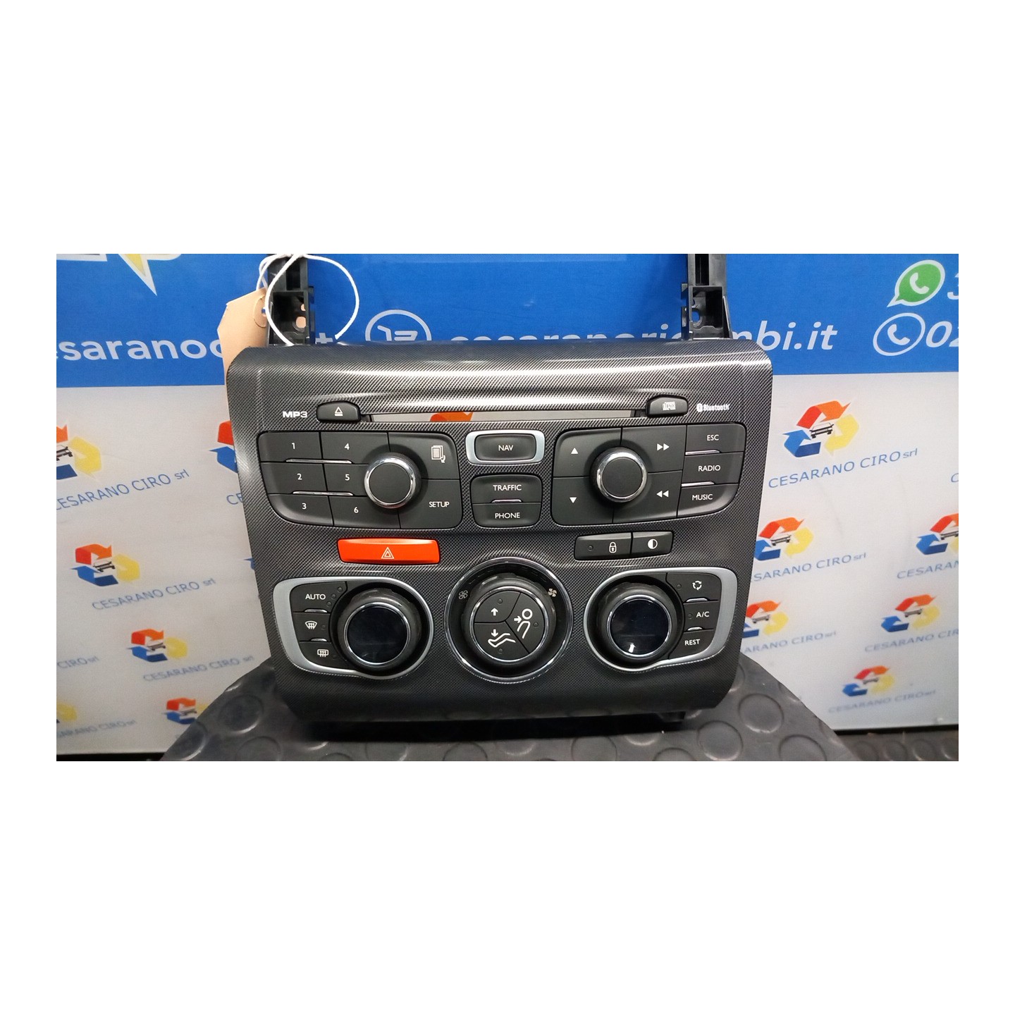 BLOCCO COMANDO CLIMATIZZAZIONE C/A/C 063 CITROEN C4 (B7) (09/10-04/18) 9HR 6452V9