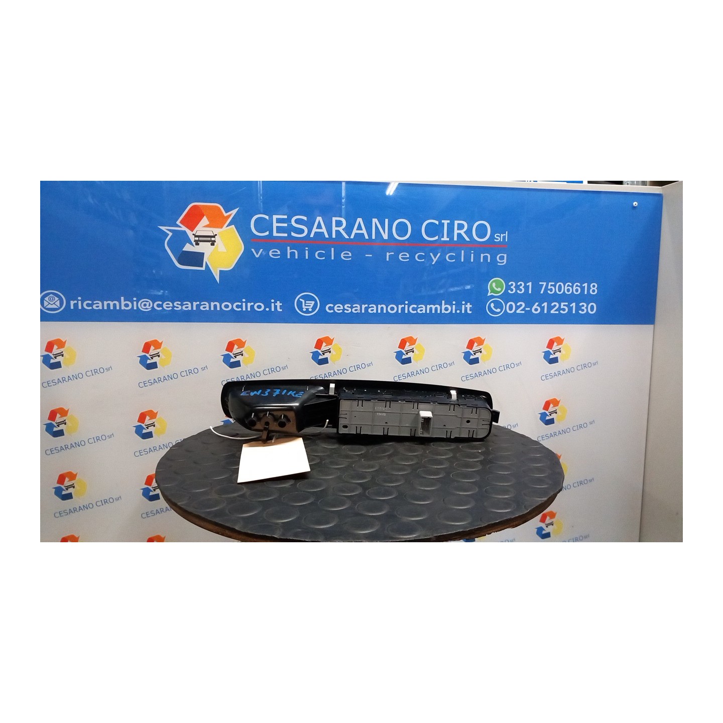 BLOCCO COMANDI ALZACRISTALLI E RETROVISORI EST. C/ALZACR.MAN.POST./ALLARME 083 RENAULT SCENIC 3A SERIE (03/13-12/16) K9K J8 809