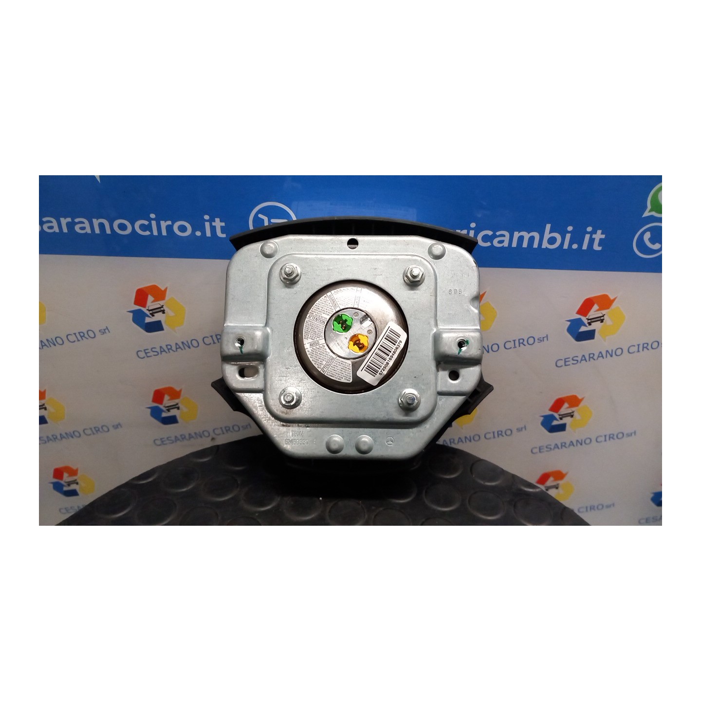 DISPOSITIVO AIRBAG LATO GUIDA 090 MERCEDES-BENZ CLASSE B (T245) (03/05-03/13) 640941 A16446004989051