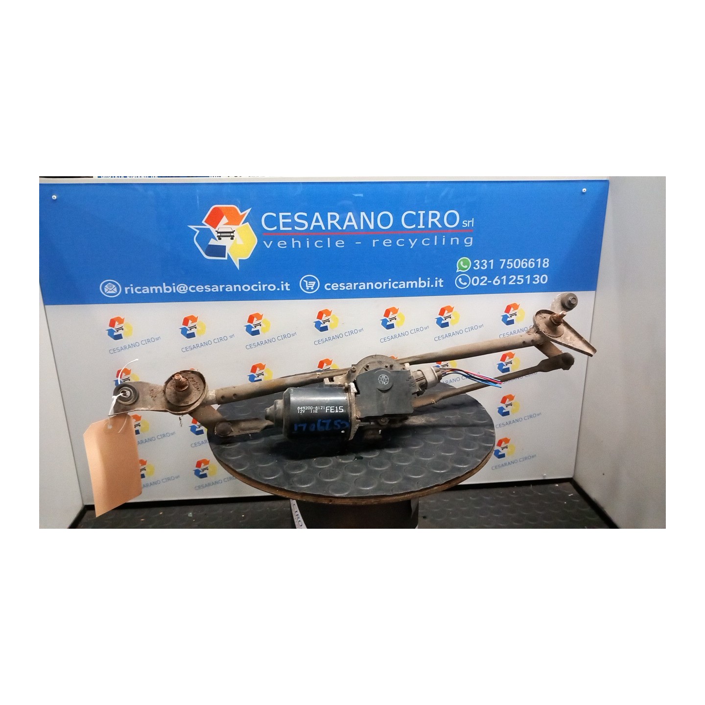 MECCANISMO TERGIPARABREZZA 095 MAZDA RX-8 (04/03-01/09) 13B FE0167360