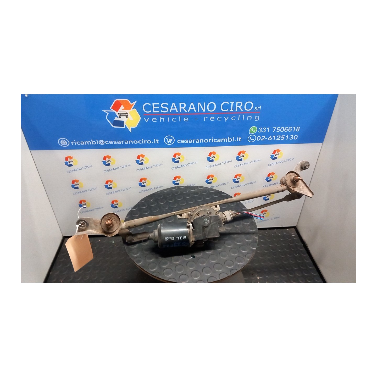 MECCANISMO TERGIPARABREZZA 095 MAZDA RX-8 (04/03-01/09) 13B FE0167360