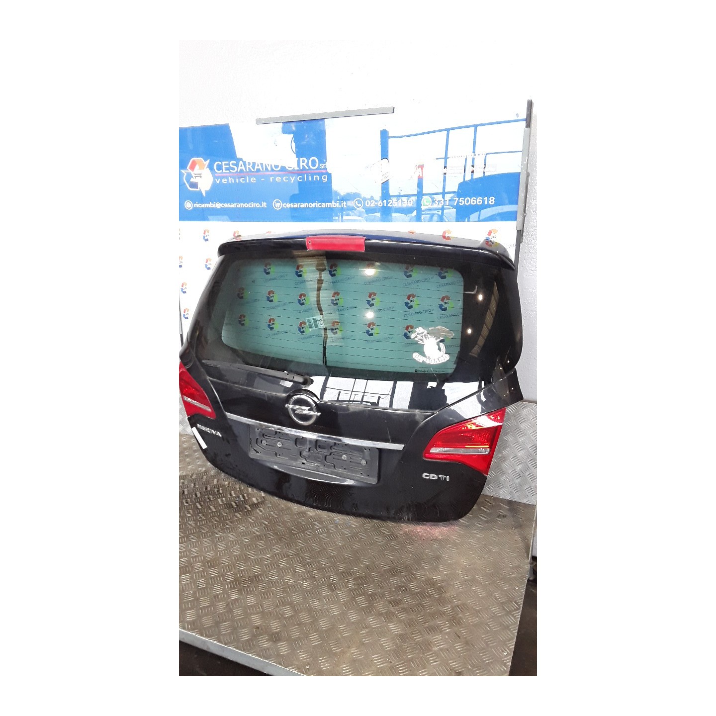PORTELLO POST. 117 OPEL MERIVA (S10) (04/10-) A17DTS 13408769