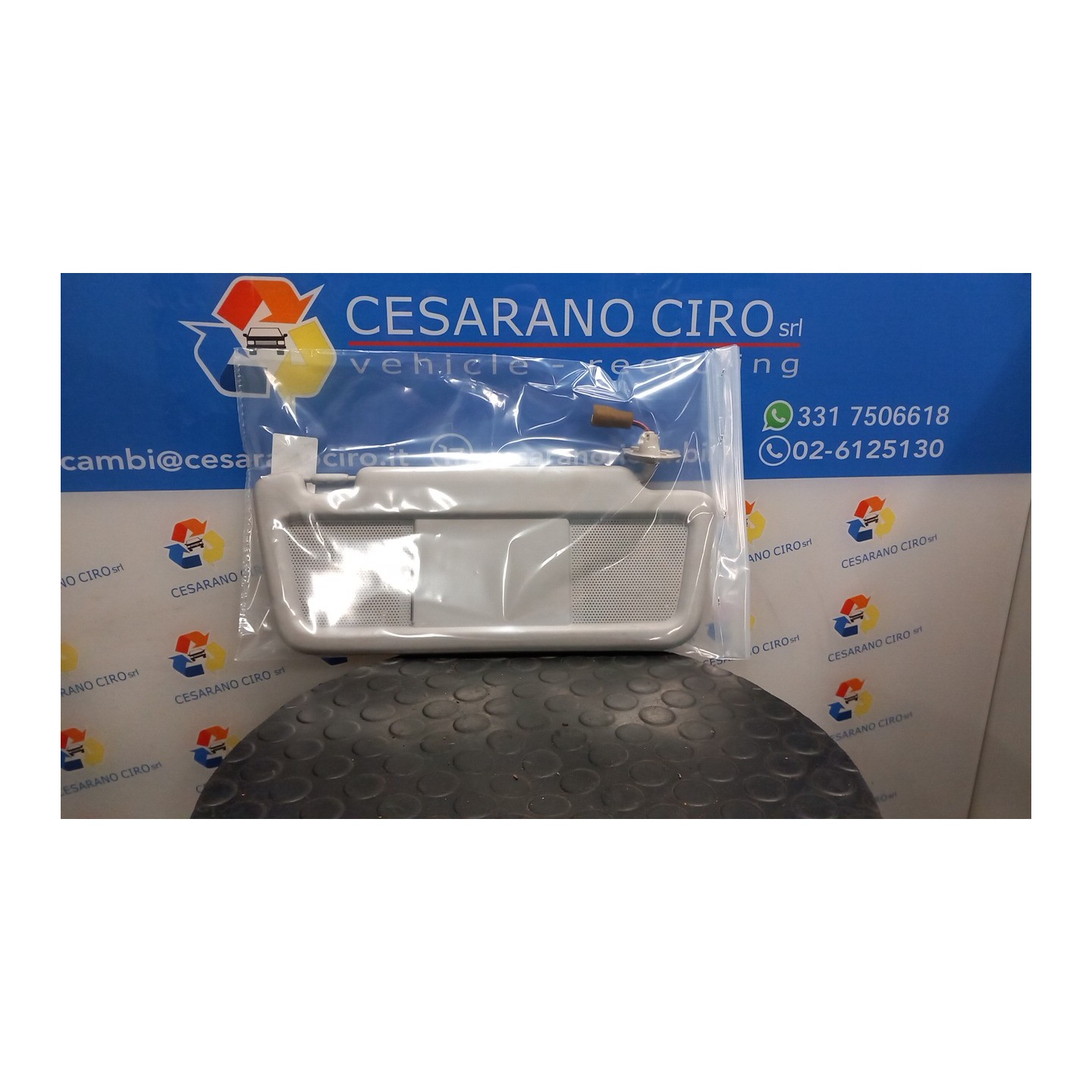 ALETTA PARASOLE PARABREZZA SX 123 MAZDA RX-8 (04/03-01/09) 13B NB5409085037001SX