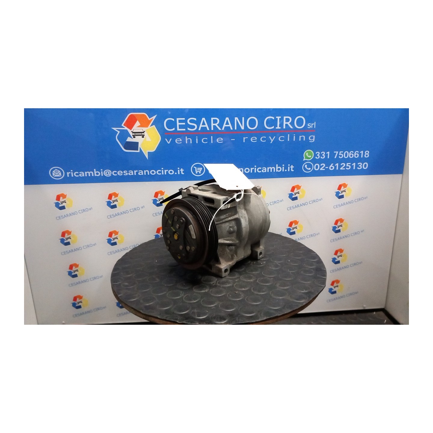 COMPRESSORE A/C 195 FIAT PUNTO (1N/1P) (07/99-12/05) 188A5000 51747318