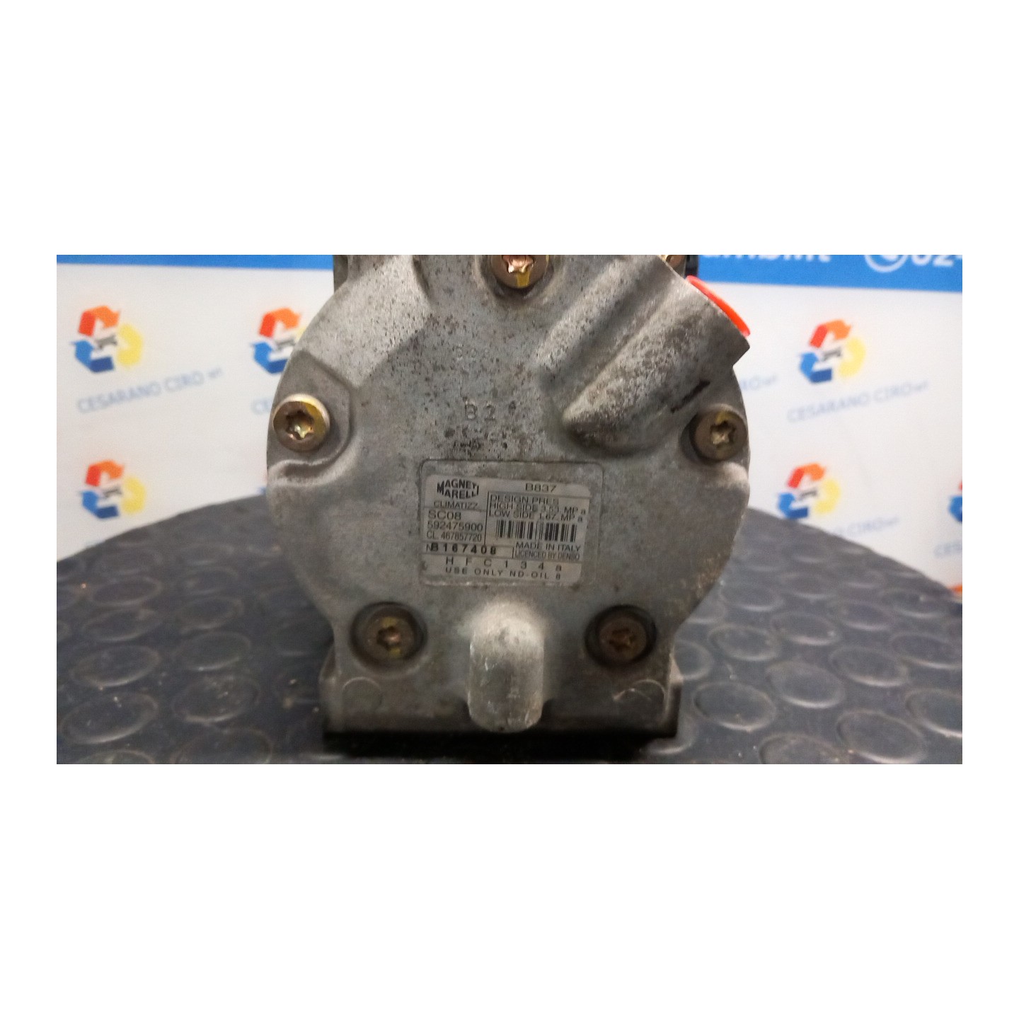 COMPRESSORE A/C 195 FIAT PUNTO (1N/1P) (07/99-12/05) 188A5000 51747318