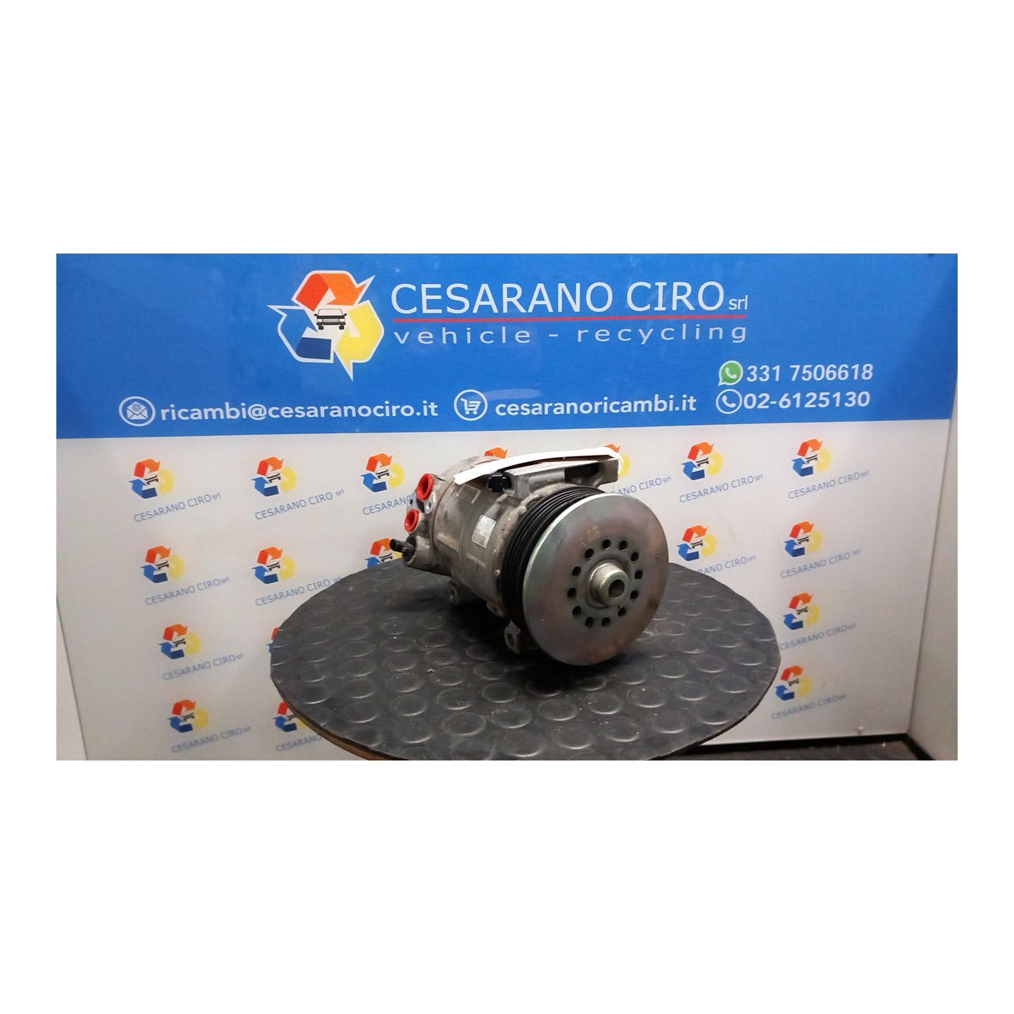 COMPRESSORE A/C 200 FIAT GRANDE PUNTO (2Y) (06/05-12/08 198A4000 51794515
