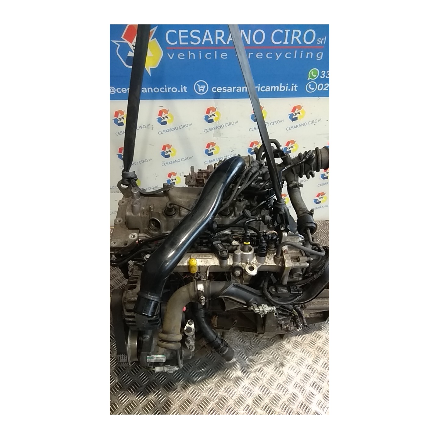 MOTORE SEMICOMPL. 249 RENAULT CLIO 3A SERIE (05/09-) D4FH7 7701478030