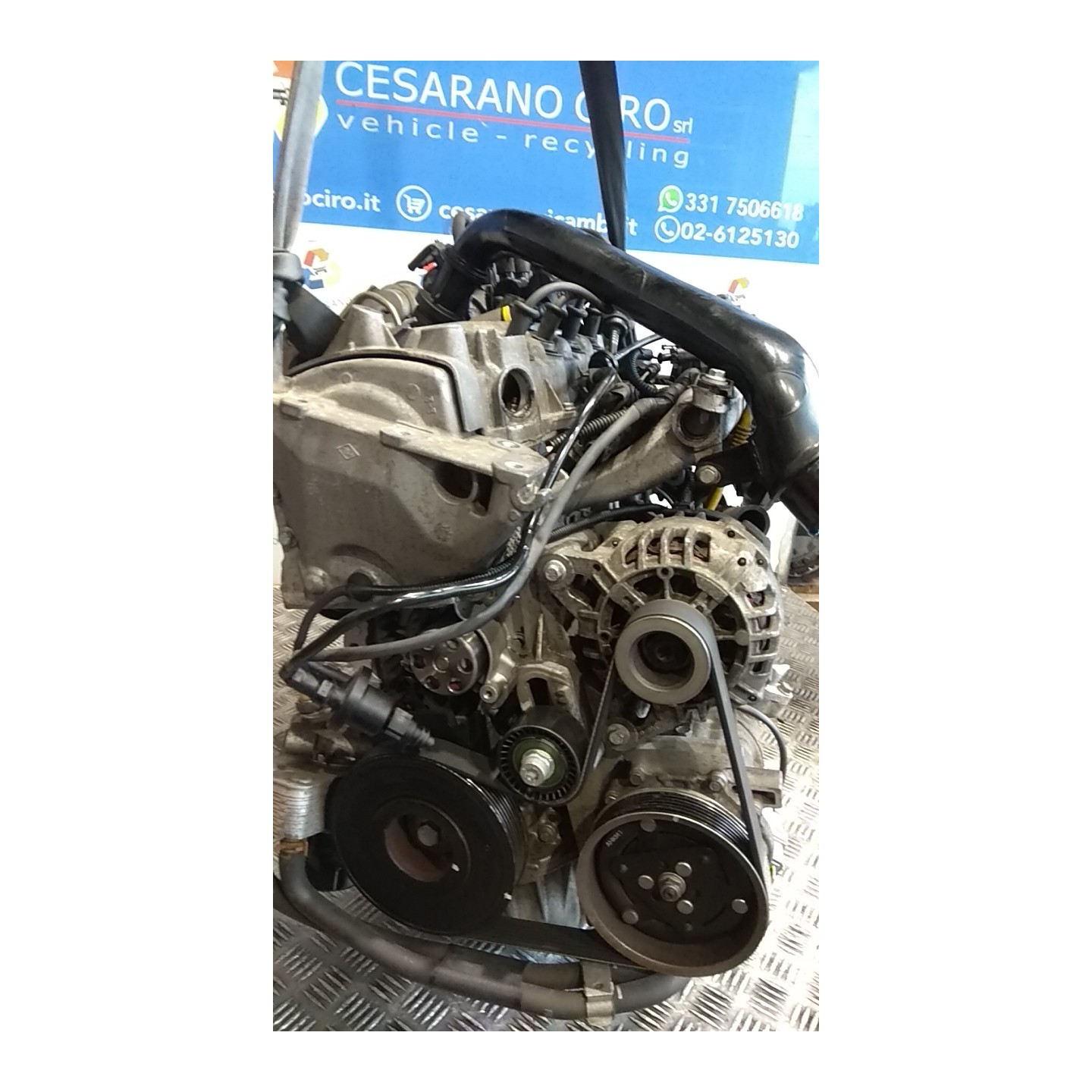 MOTORE SEMICOMPL. 249 RENAULT CLIO 3A SERIE (05/09-) D4FH7 7701478030