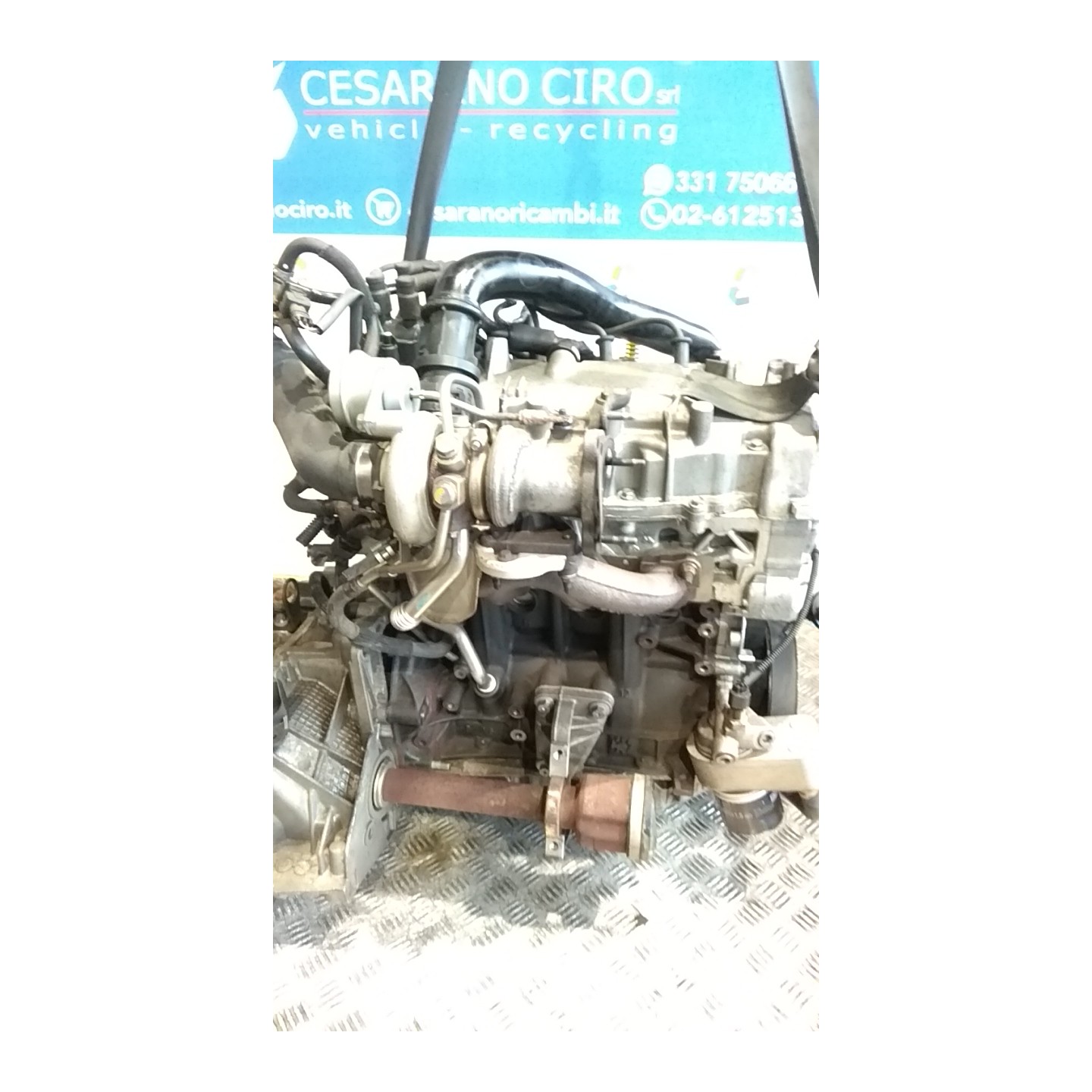 MOTORE SEMICOMPL. 249 RENAULT CLIO 3A SERIE (05/09-) D4FH7 7701478030