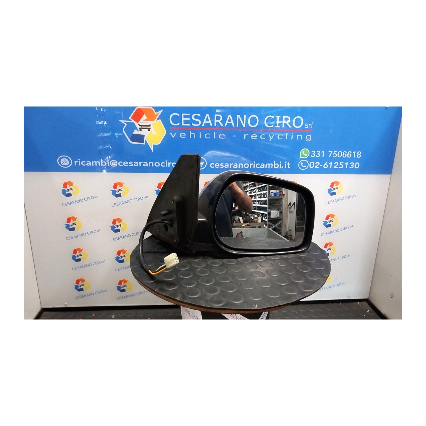 RETROVISORE EST. REGOLAZ. ELETTR. DX. 267 DR DR5 (12/07-) SQR481F 744080012