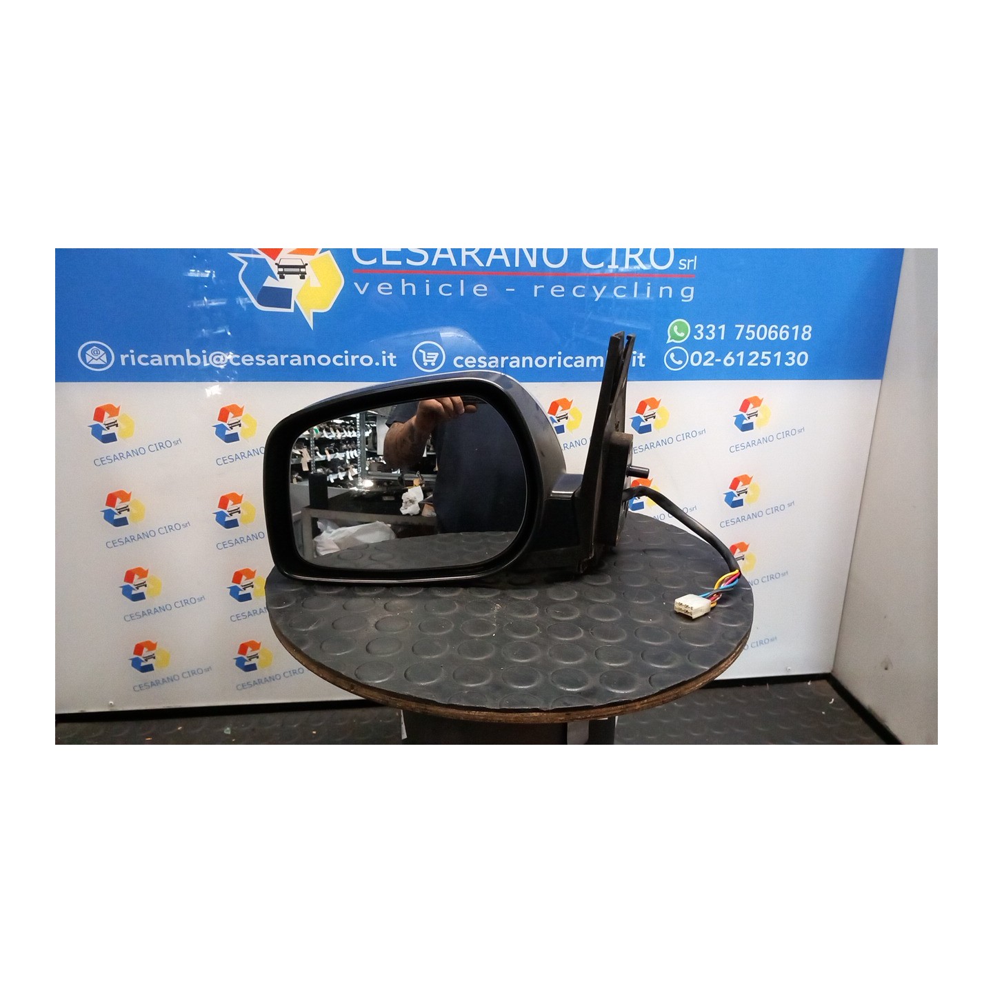 RETROVISORE EST. REGOLAZ. ELETTR. SX. 268 DR DR5 (12/07-) SQR481F 744080014