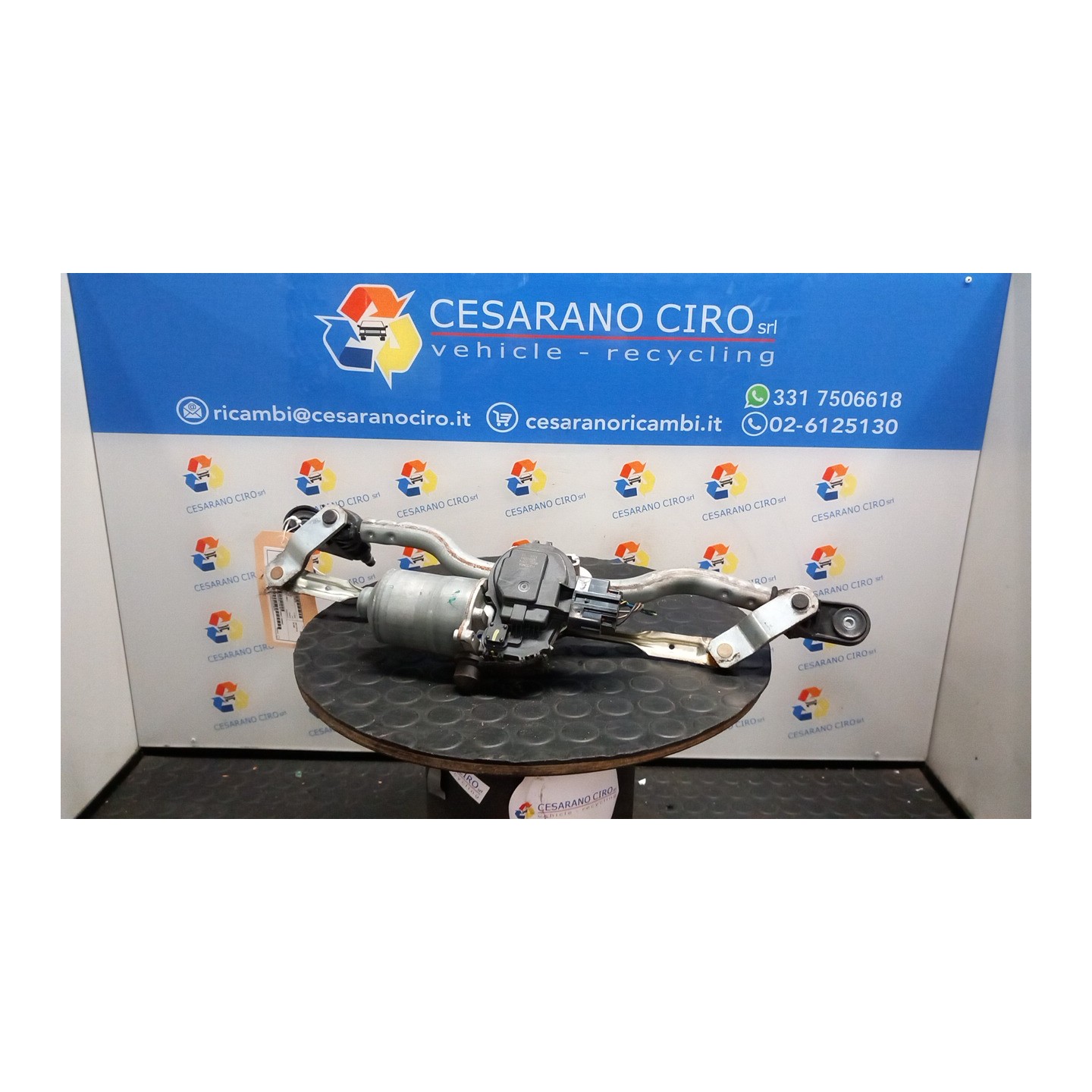 MECCANISMO TERGIPARABREZZA CON MOTORINO 079 FORD KA+ (CDU) (04/16-05/19) B2KA 1909062