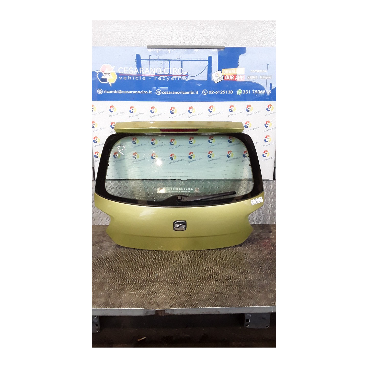 PORTELLO POST. 056 SEAT IBIZA (6J) (05/08-03/13) BZG 6J4827024