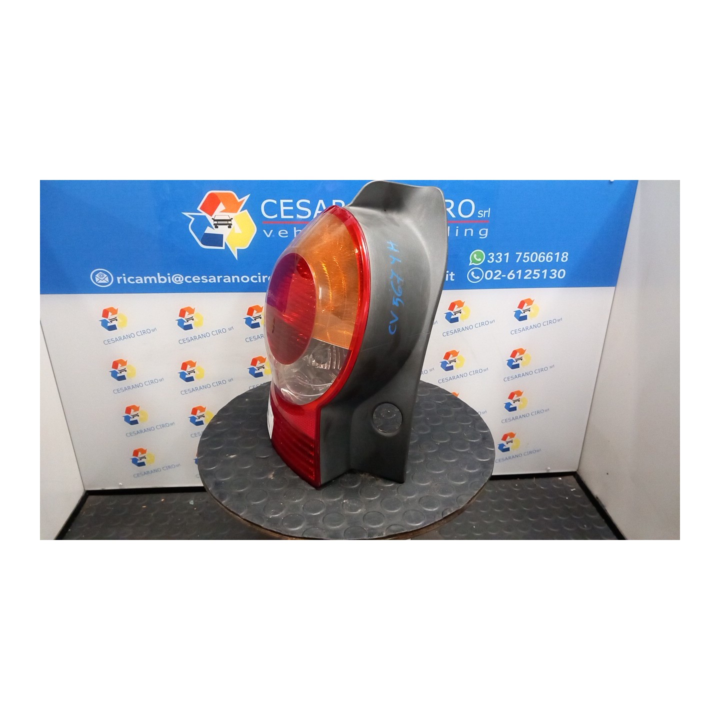 FANALE POST. SX. 075 RENAULT MODUS 1A SERIE (09/04-01/08) D4FD7 8200658411